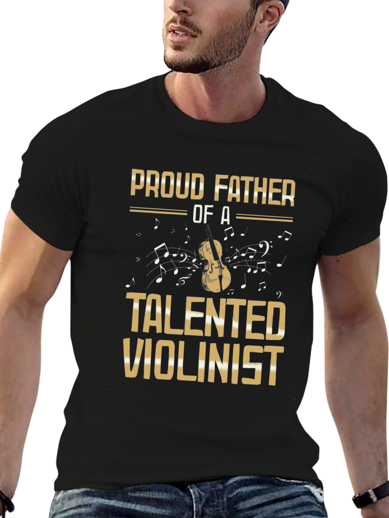Proud Father of a Talented Violinist T-Shirt