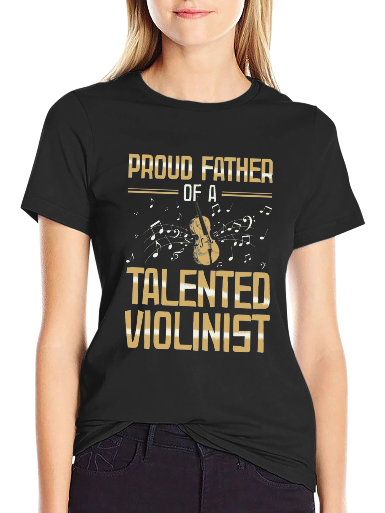 Proud Father of a Talented Violinist T-Shirt