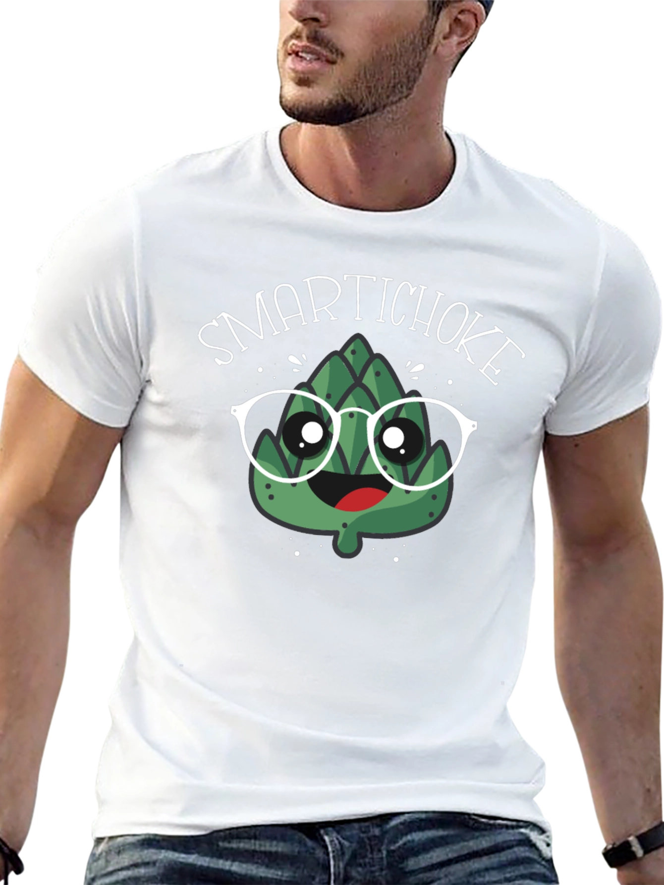 Smartichoke Graphic Tee - Funny Artichoke Pun Shirt