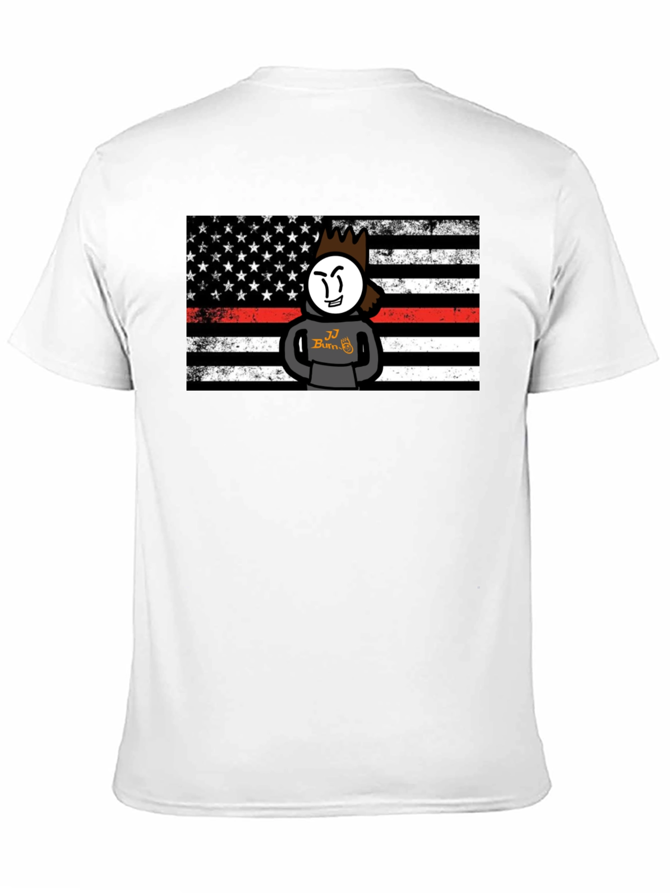 USA Flag JJ Burn Tshirt