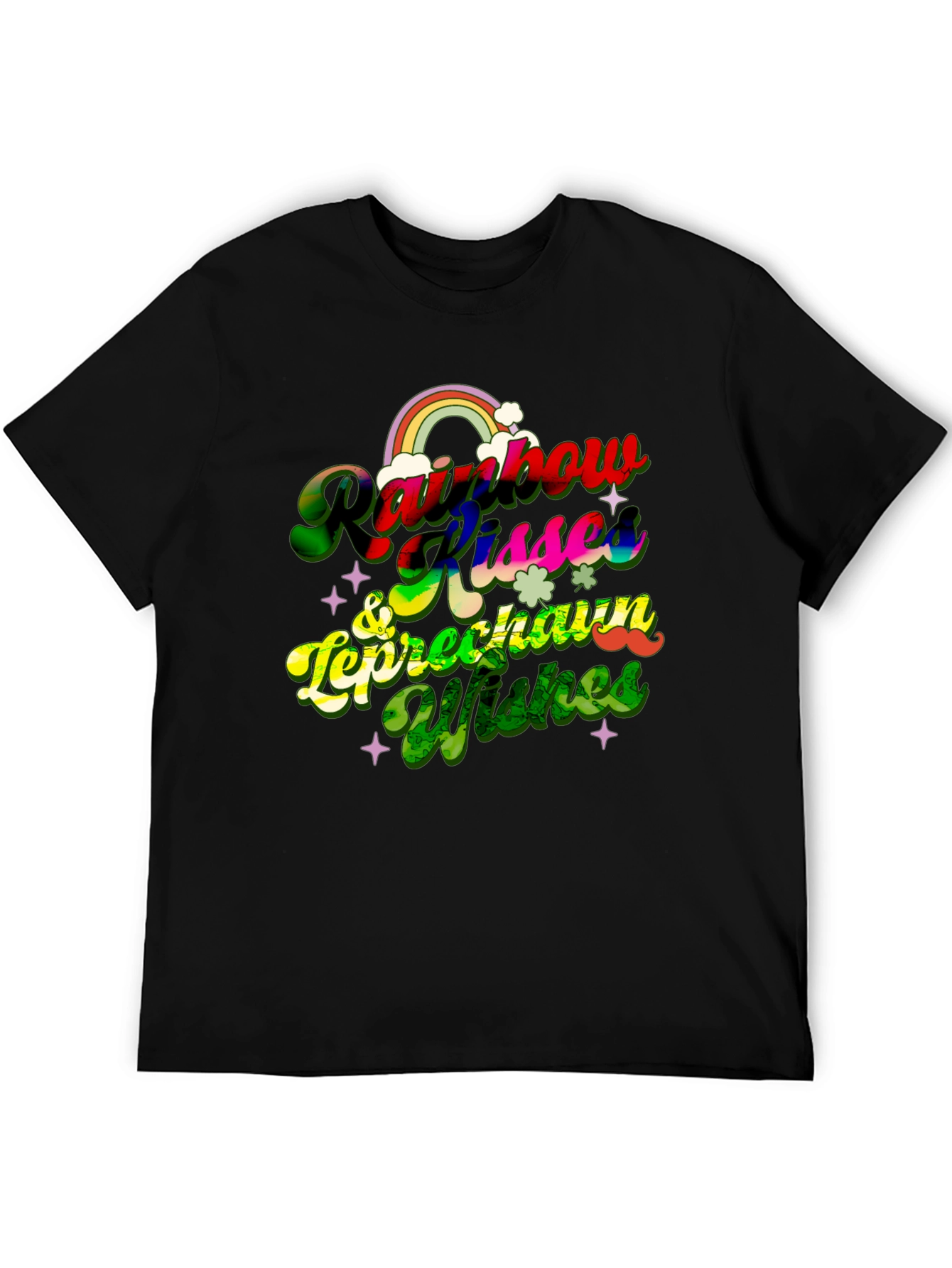 Rainbow Kisses & Leprechaun Wishes T-Shirt