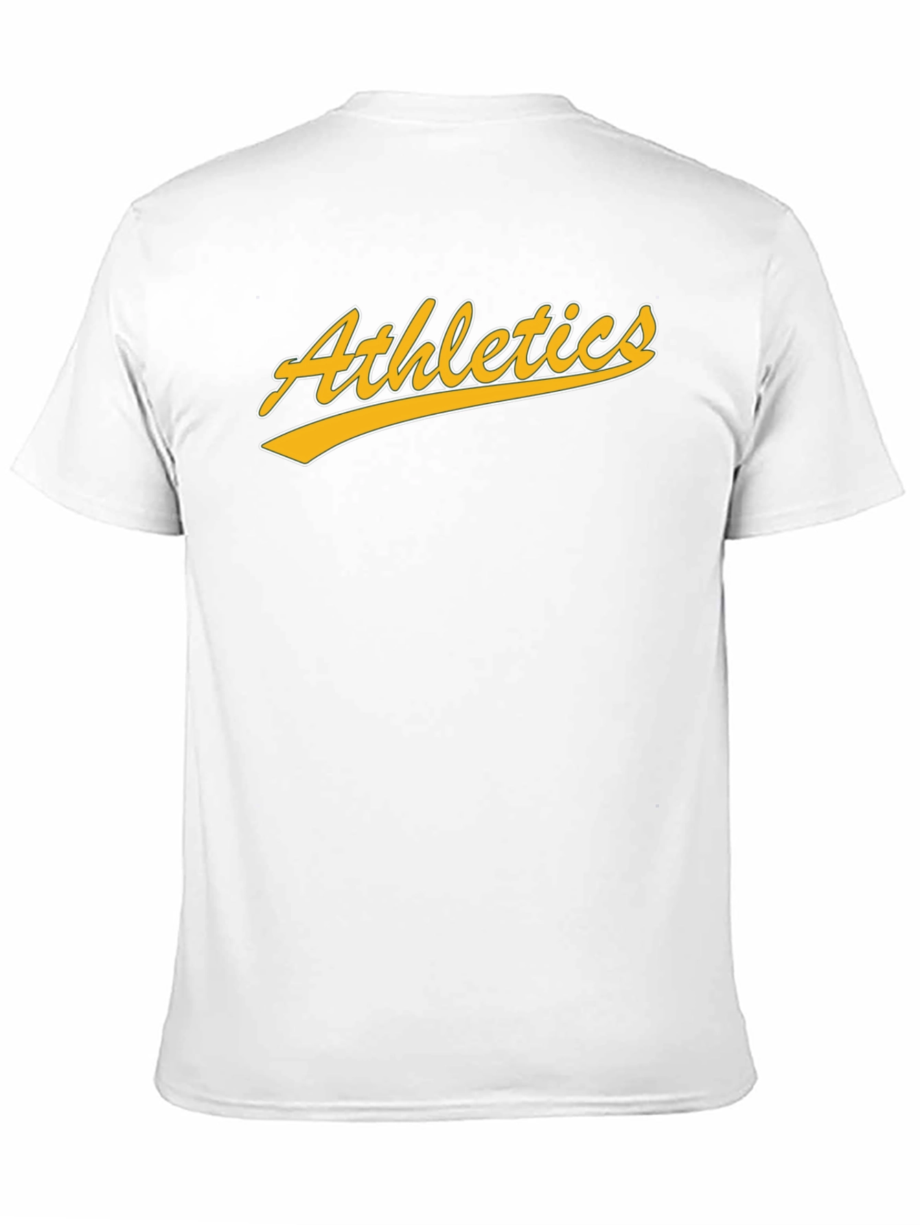Mens Black T-Shirt - Athletics Graphic Tee