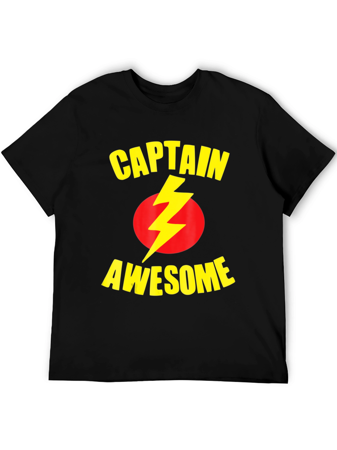 Captain Awesome T-Shirt - Black