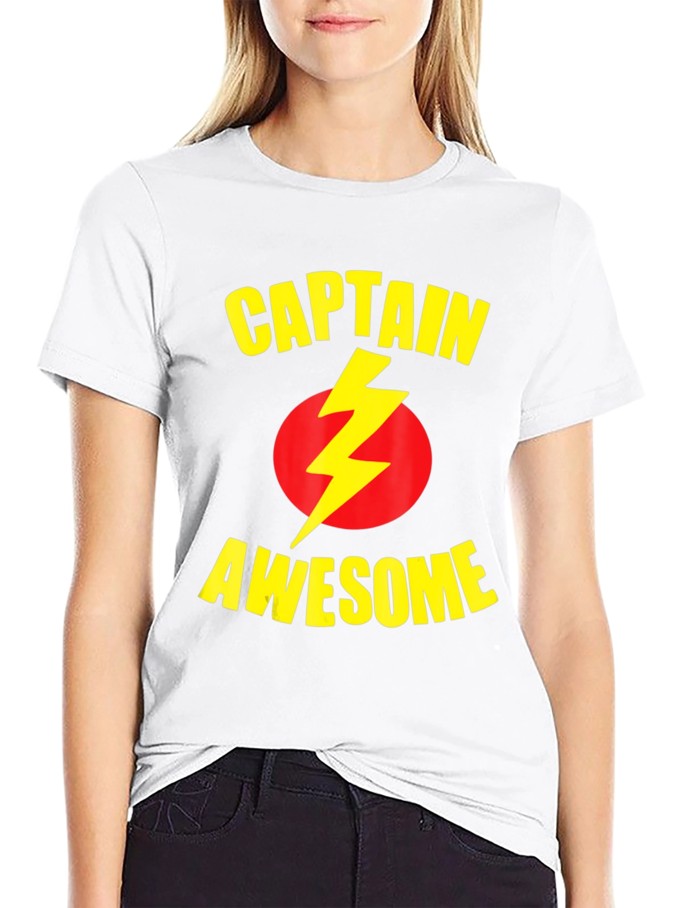 Captain Awesome T-Shirt - Black