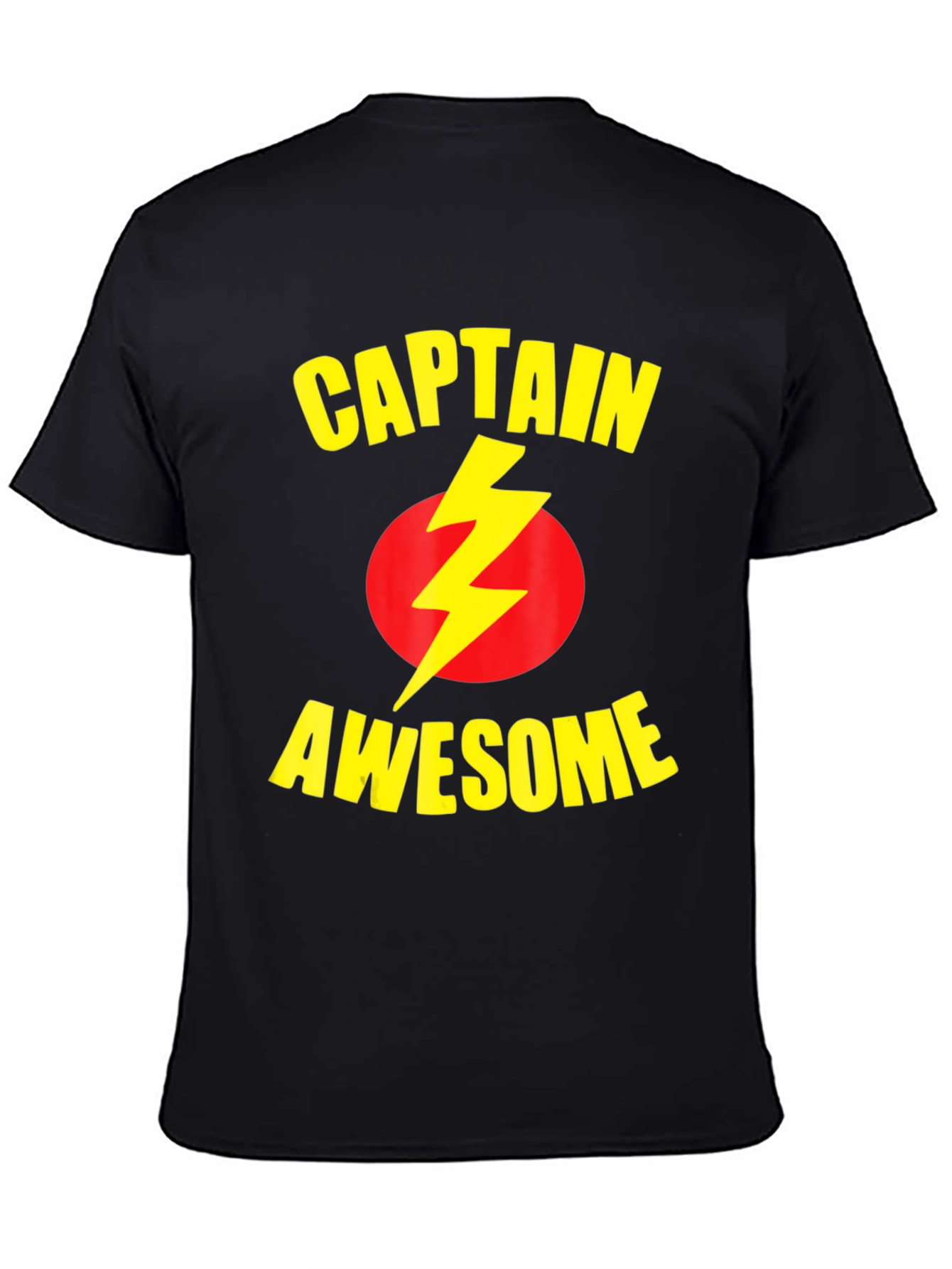 Captain Awesome T-Shirt - Black