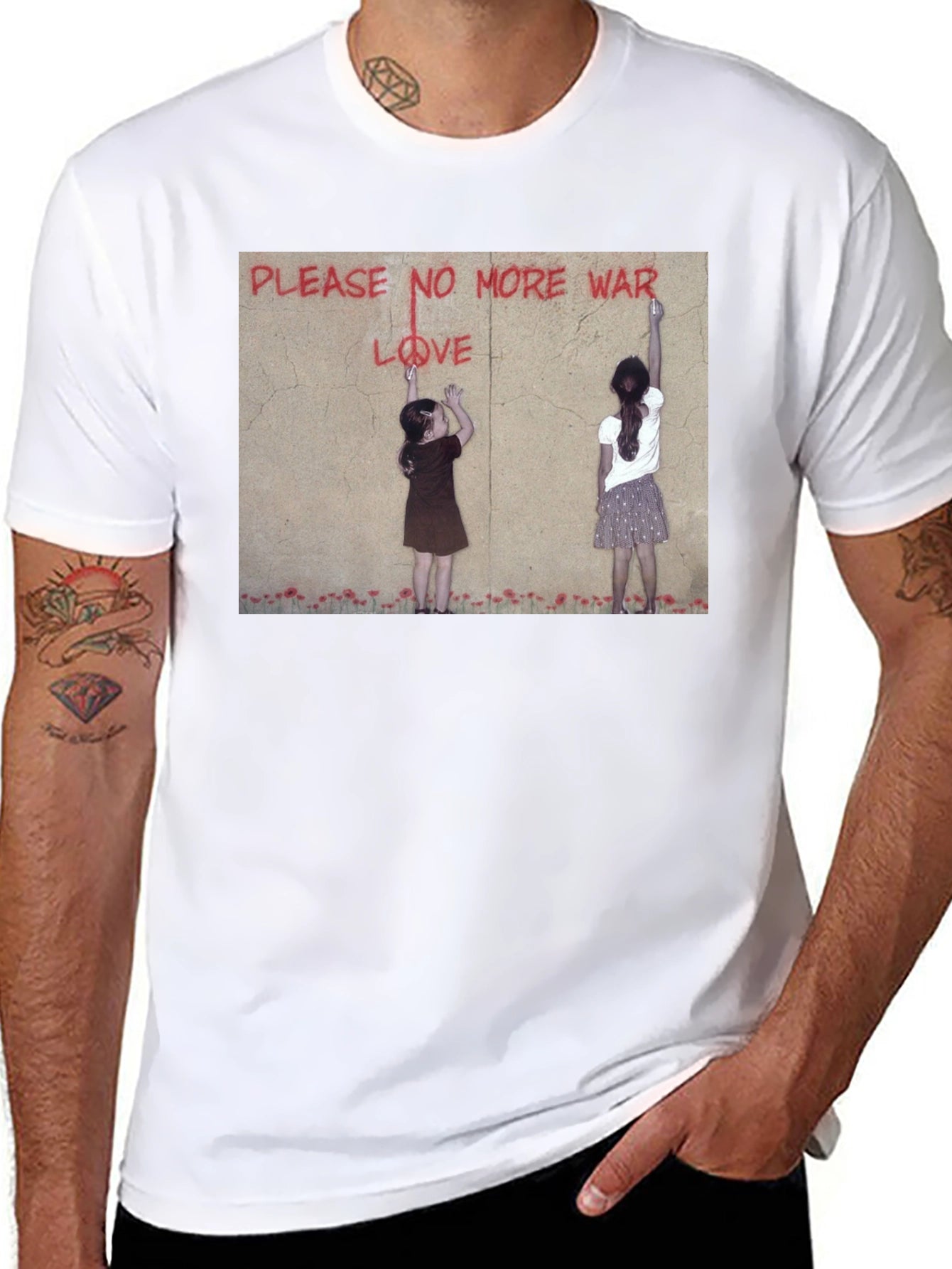 Peace & Love Graphic Tee