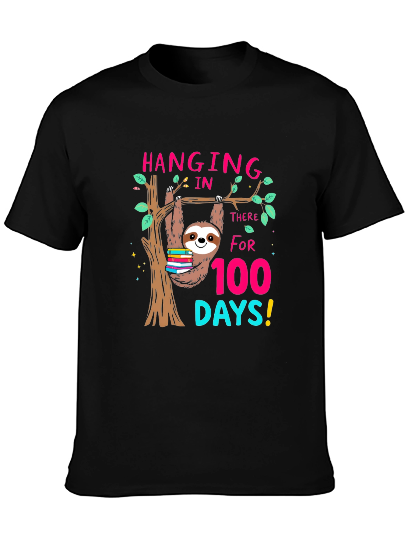 100 Days of School Sloth T-Shirt