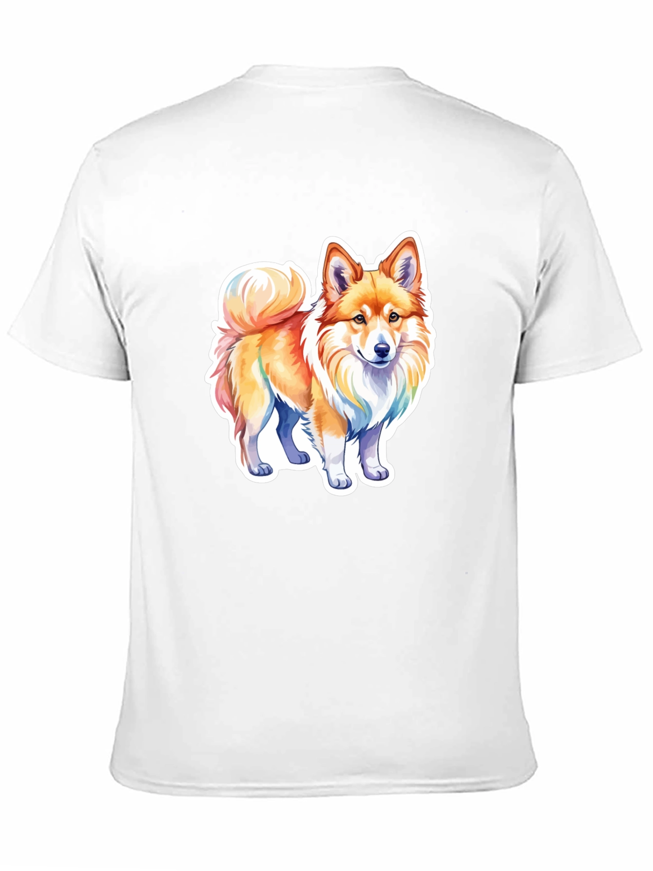 Cute Dog Graphic Tee - Black Unisex Shirt