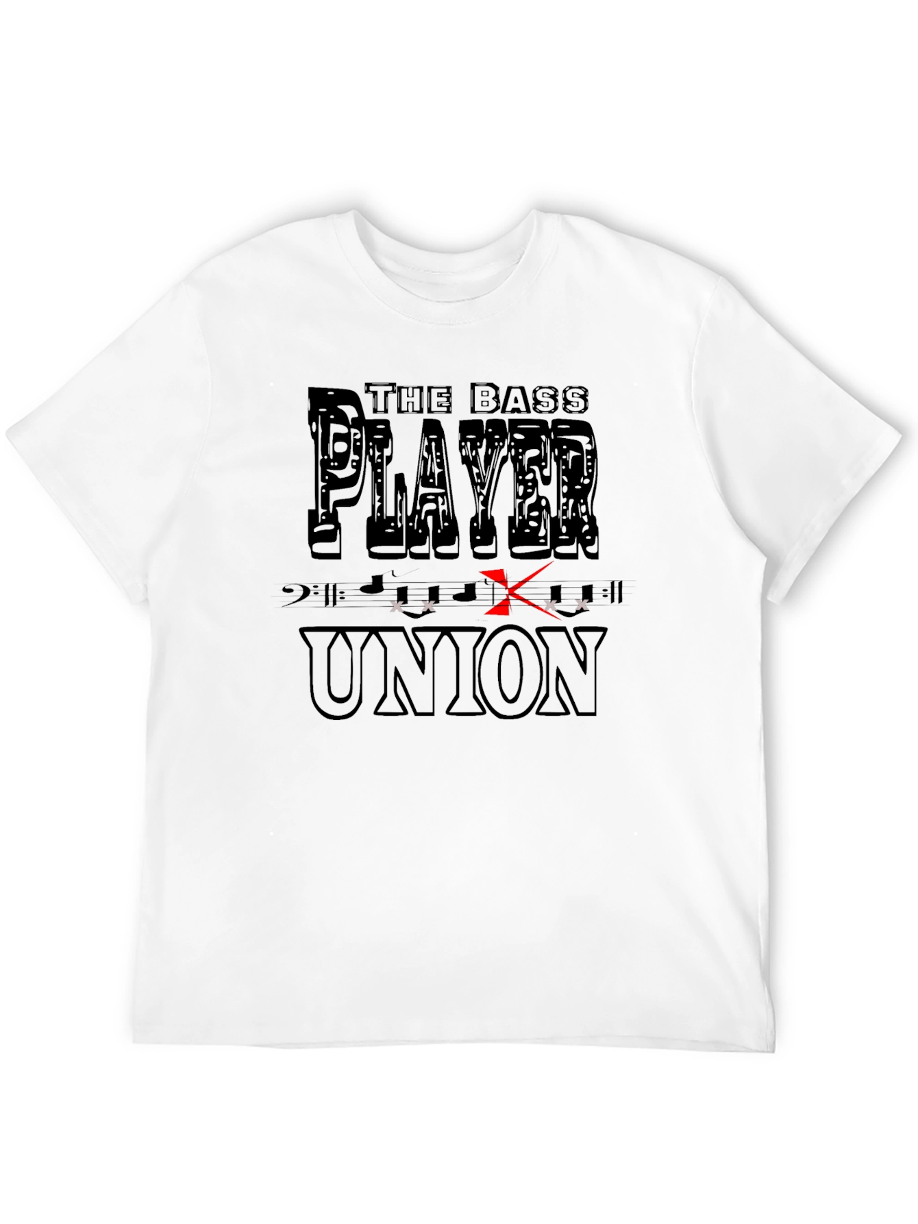 The Bass Player Union T-Shirt - Music Lover Tee