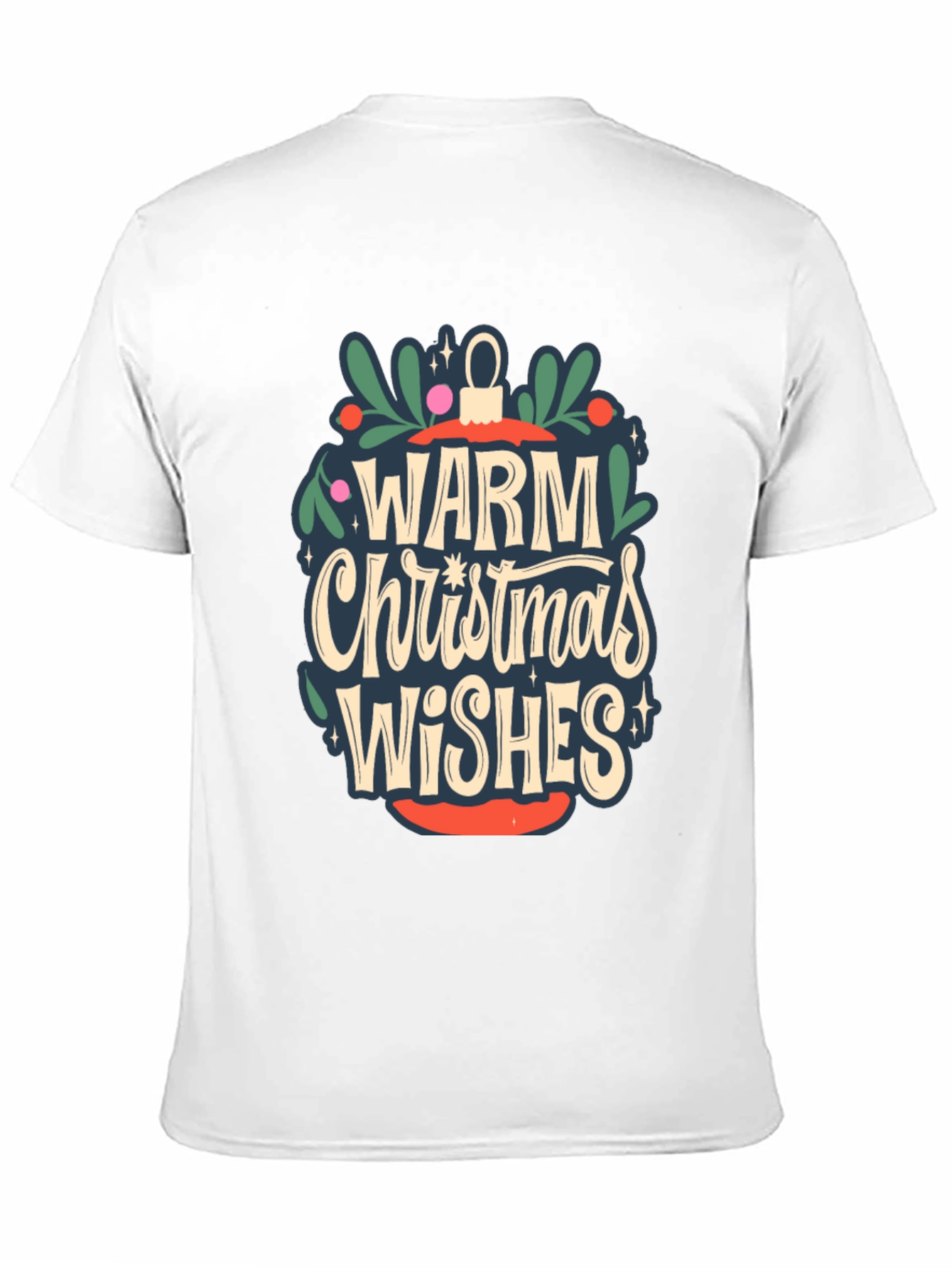Warm Christmas Wishes Graphic Tee