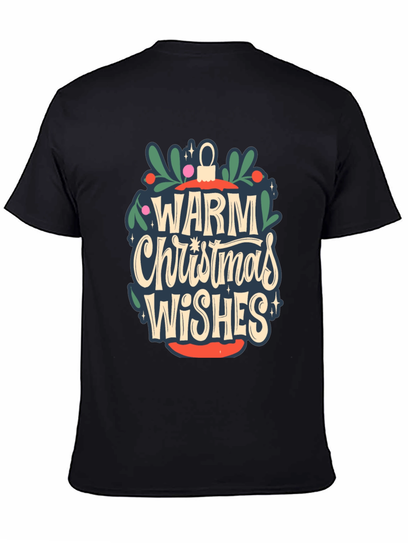 Warm Christmas Wishes Graphic Tee