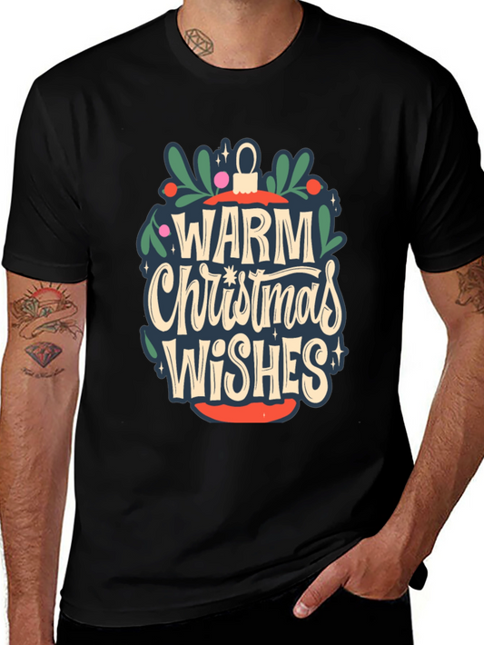 Warm Christmas Wishes Graphic Tee