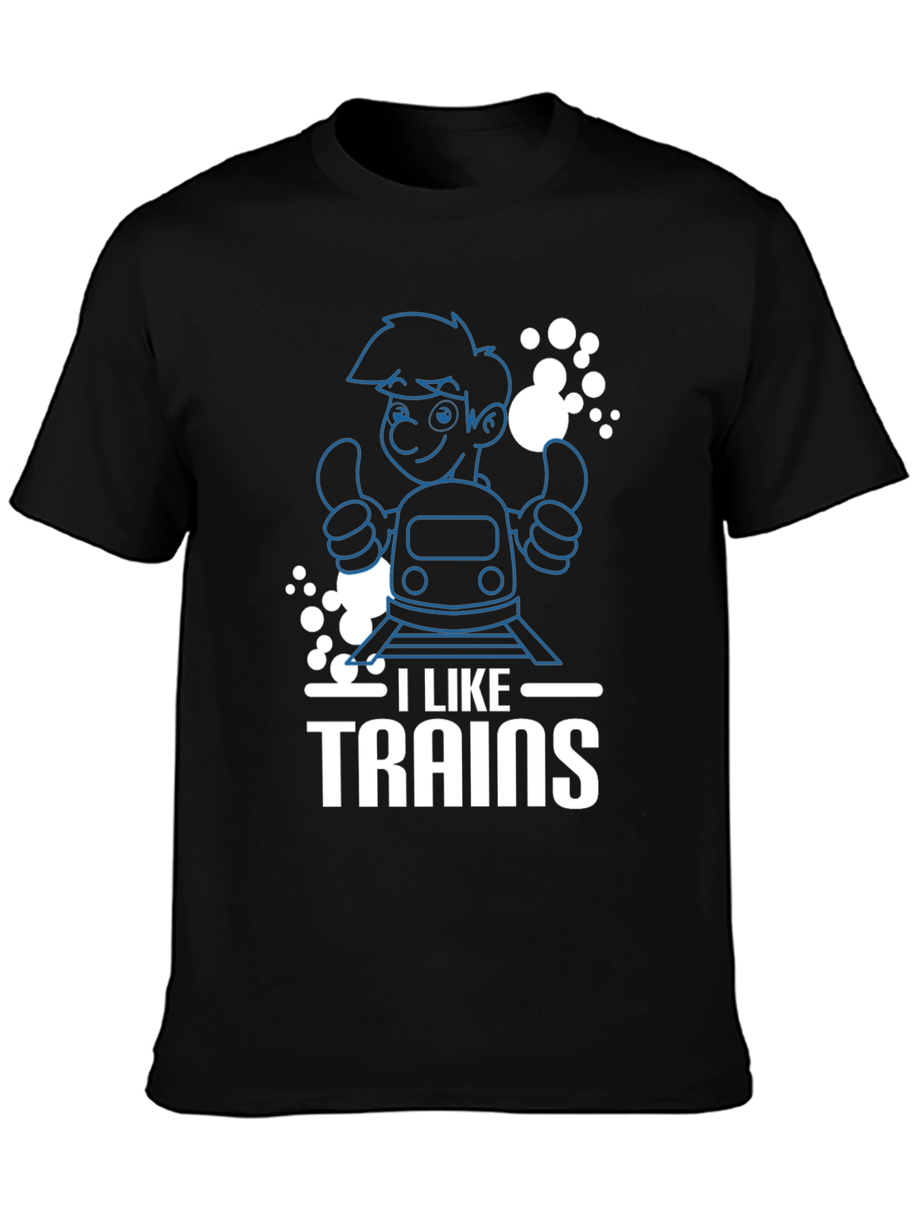 I Like Trains T-Shirt - Fun & Comfortable
