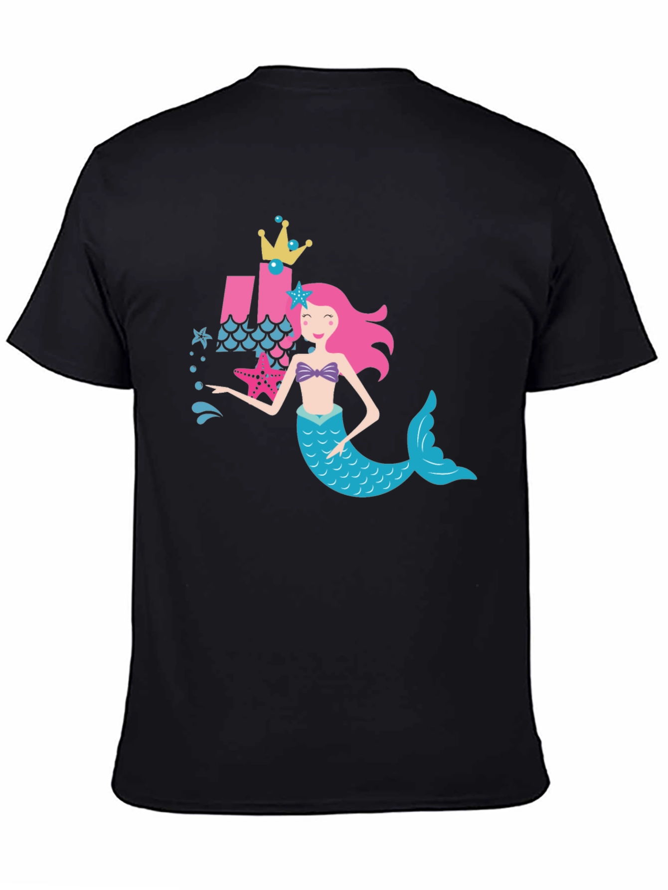 Mermaid Birthday Shirt Girls Party Tee