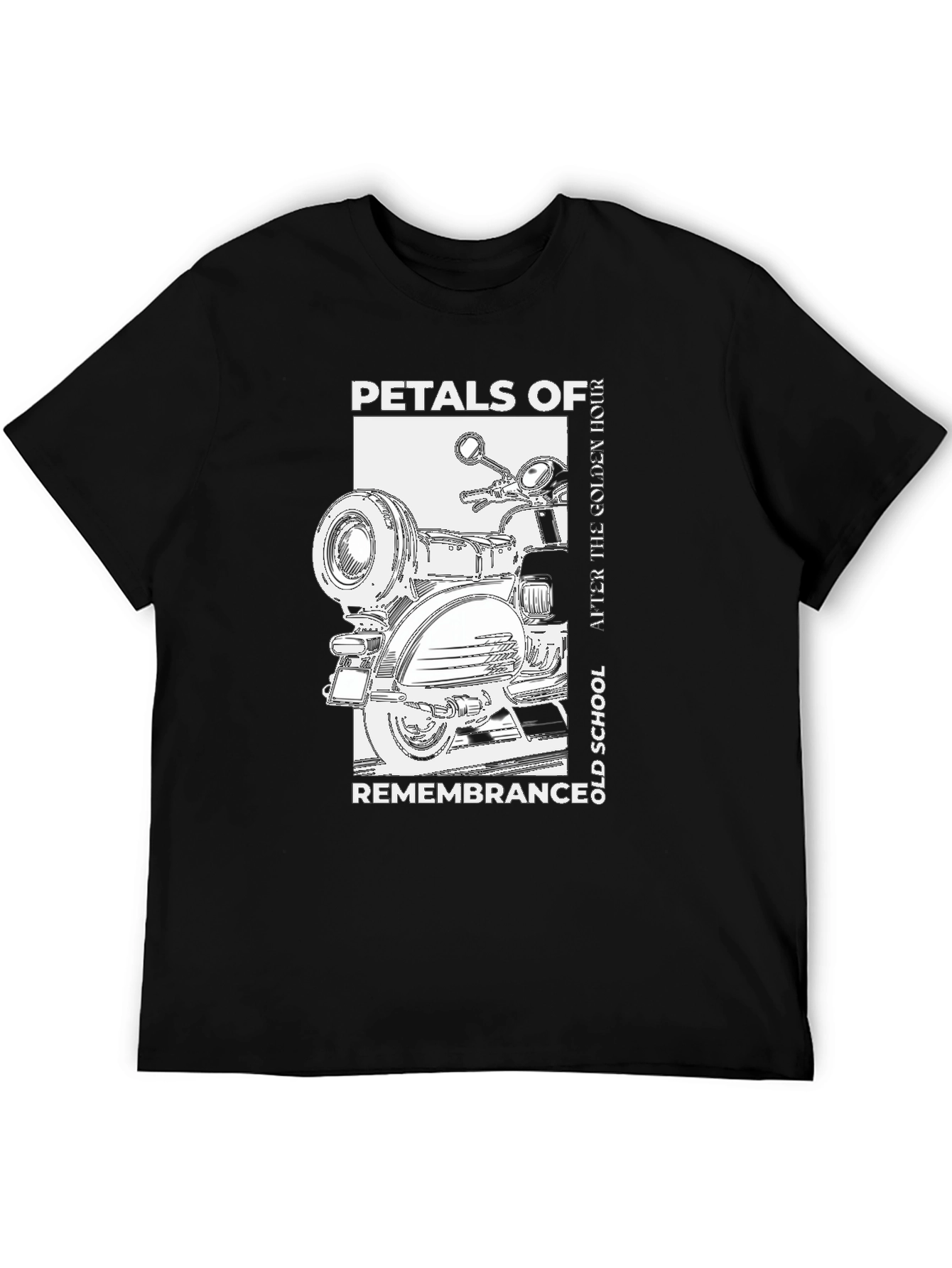 Petals of Remembrance Scooter Graphic T-Shirt