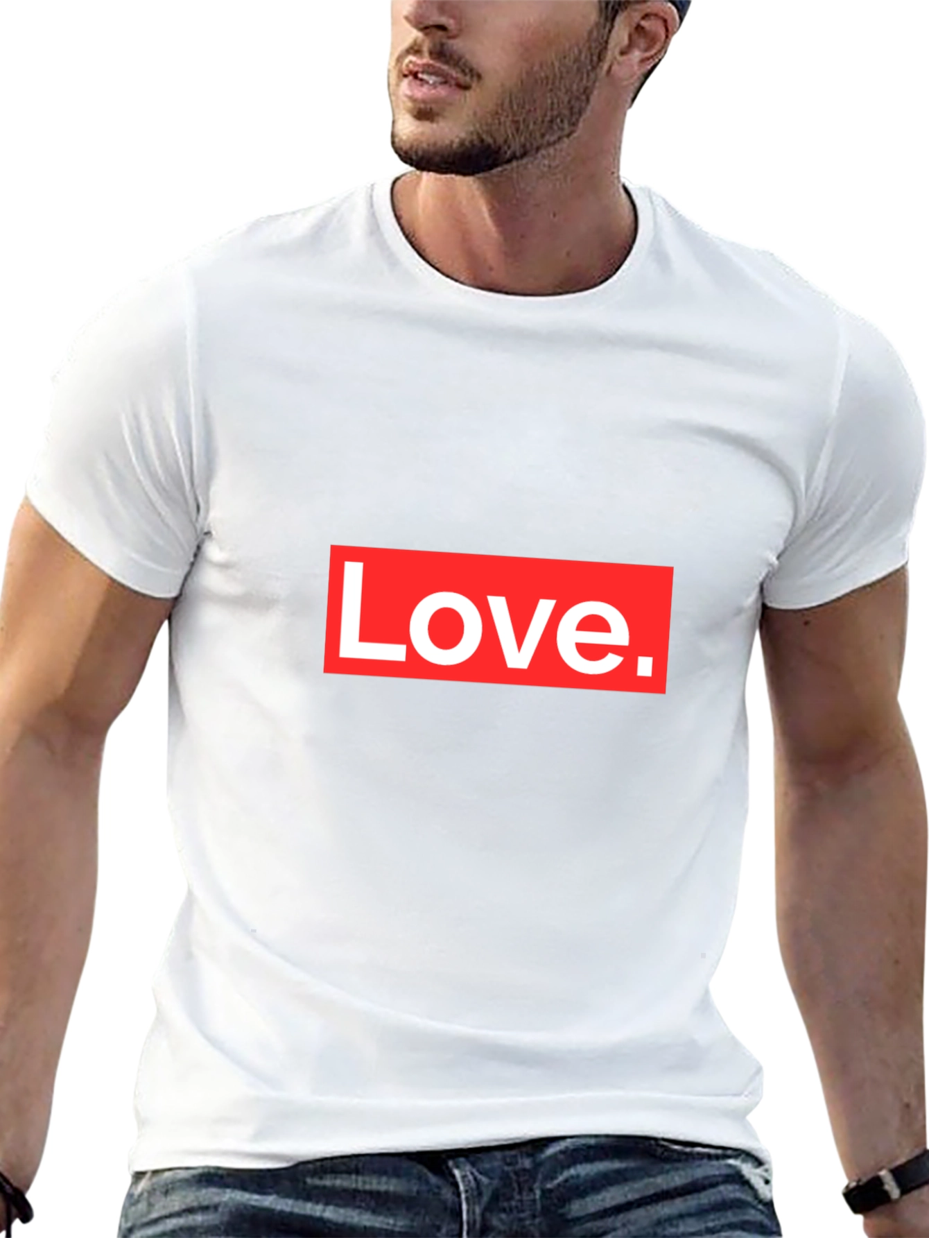 Love Graphic Tee - Red Box Logo