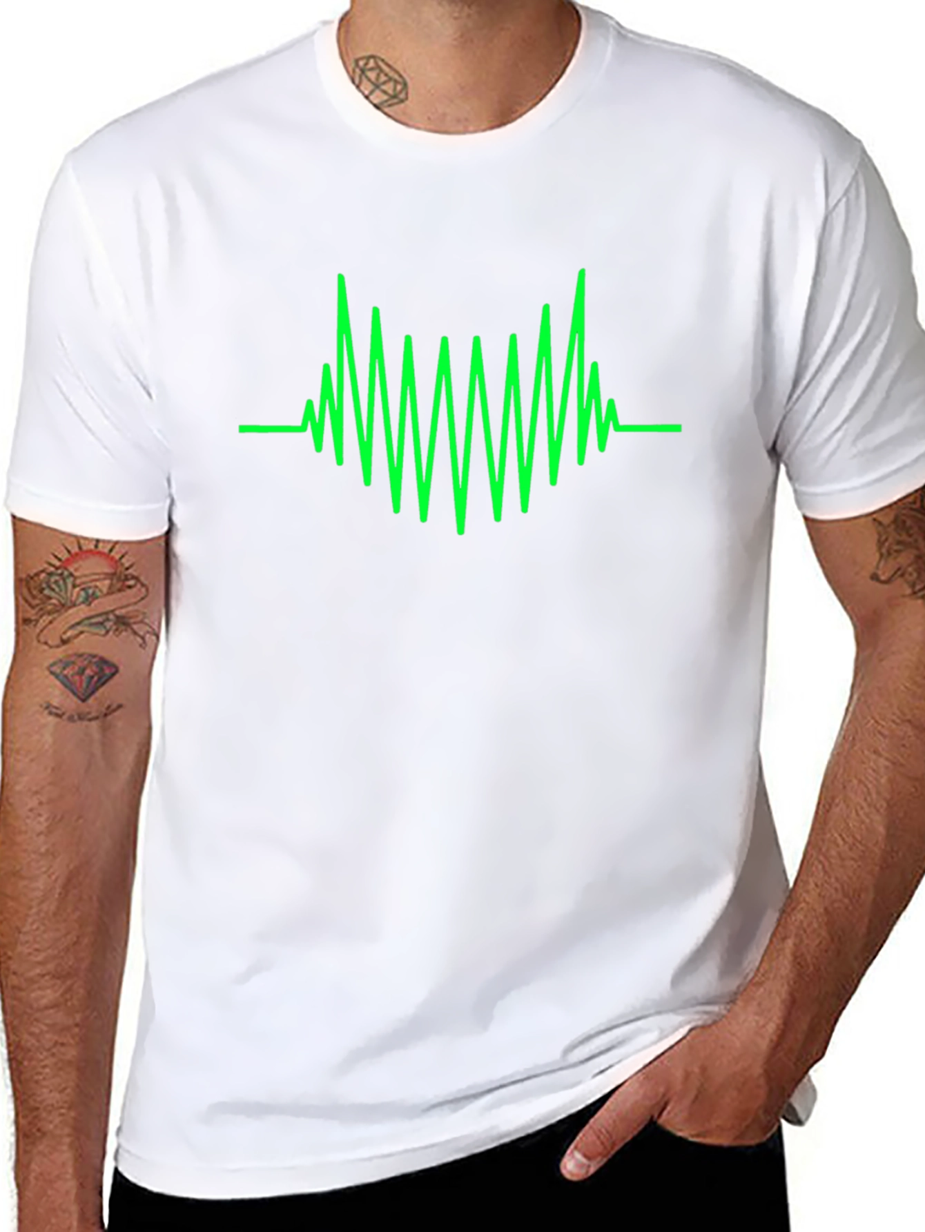 Electrocardiogram Graphic T-Shirt