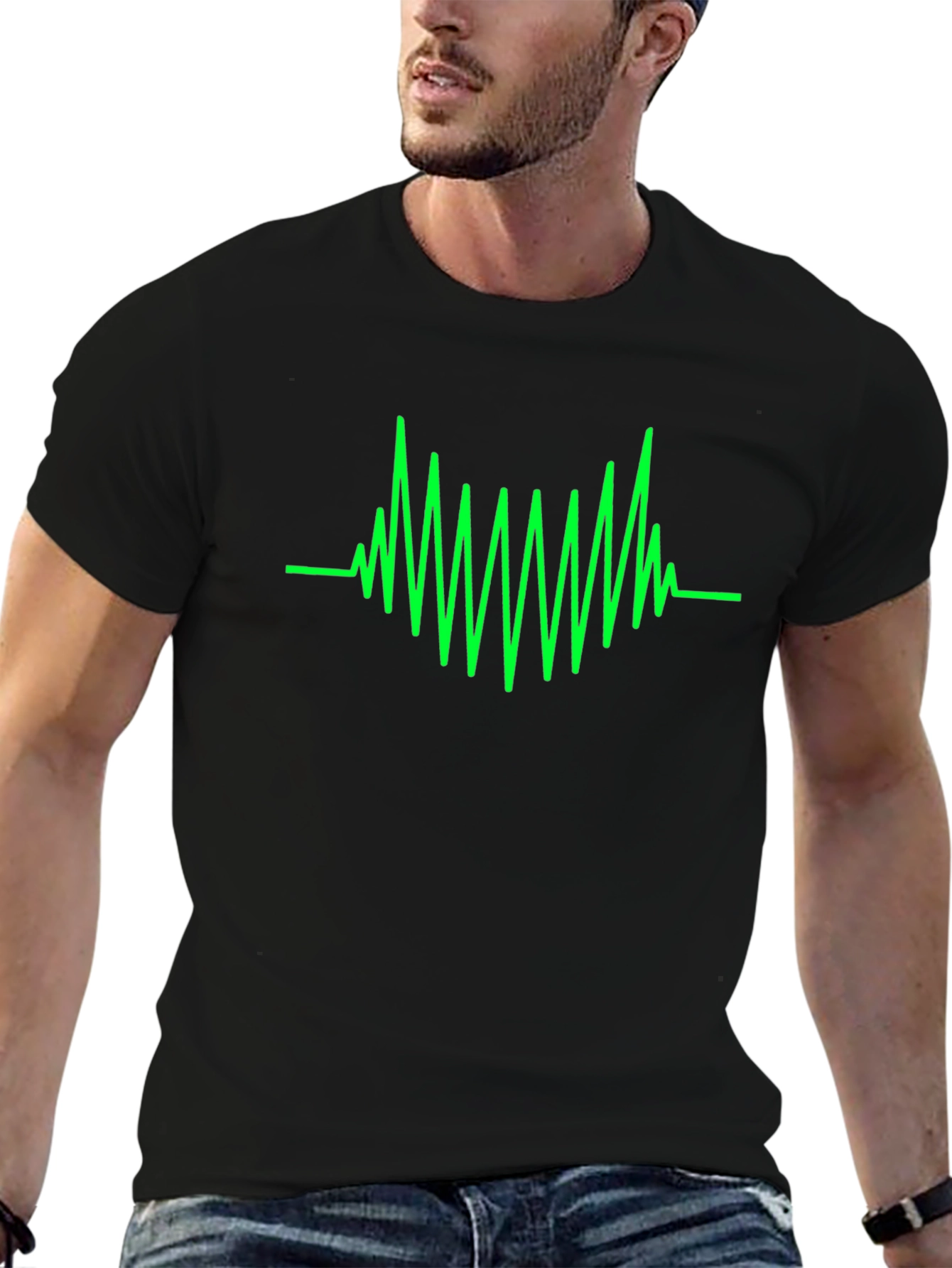 Electrocardiogram Graphic T-Shirt