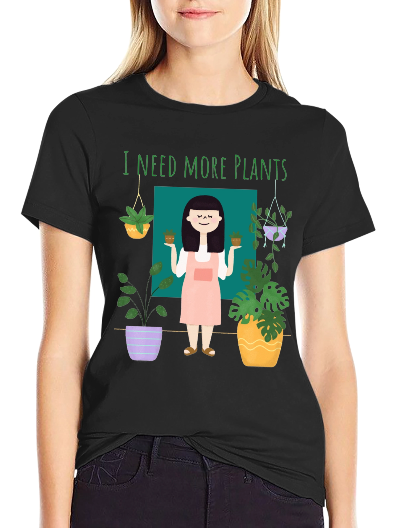 I Need More Plants Graphic T-Shirt
