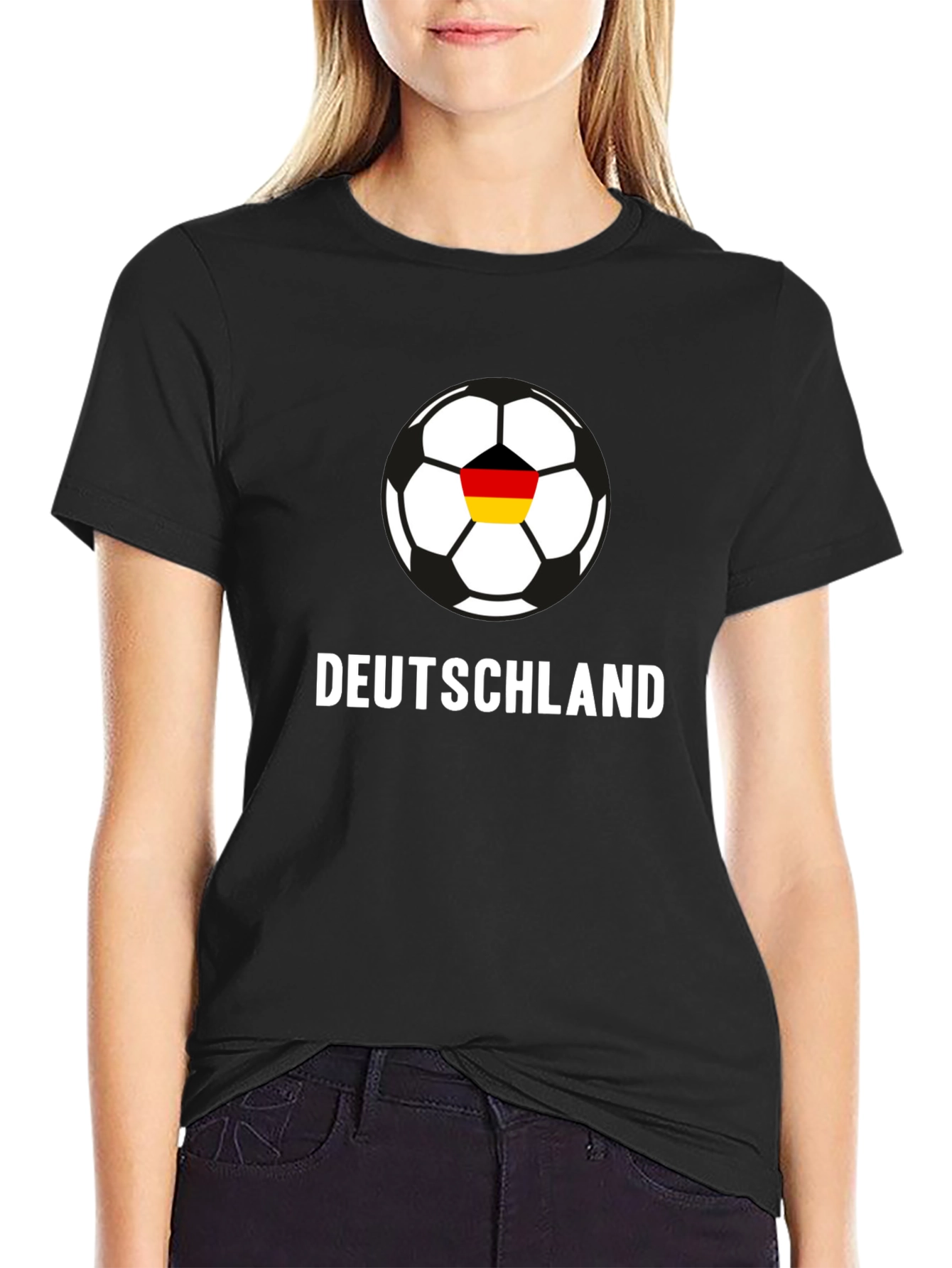 Germany Soccer Ball T-Shirt - Deutschland Fan Tee