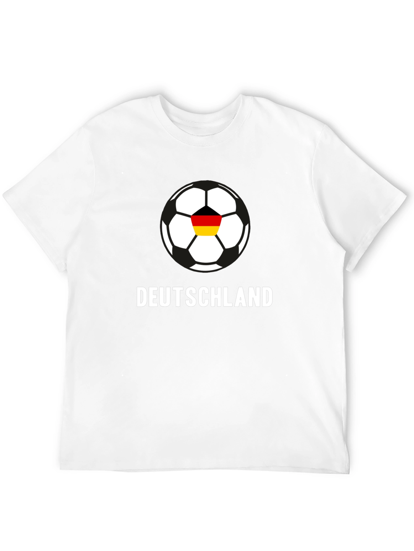 Germany Soccer Ball T-Shirt - Deutschland Fan Tee