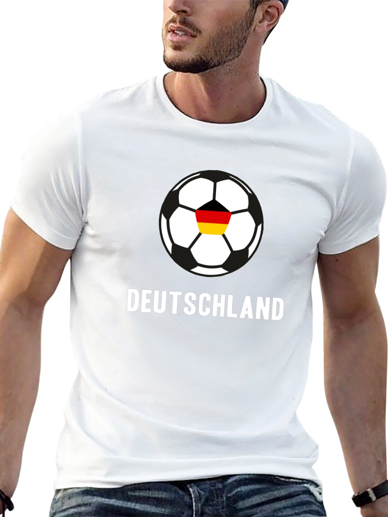 Germany Soccer Ball T-Shirt - Deutschland Fan Tee