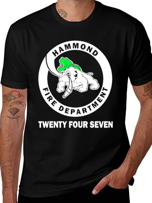 Hammond Fire Department Bulldog T-Shirt