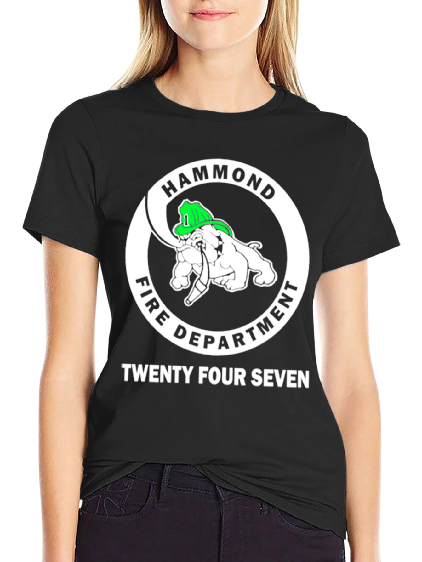 Hammond Fire Department Bulldog T-Shirt
