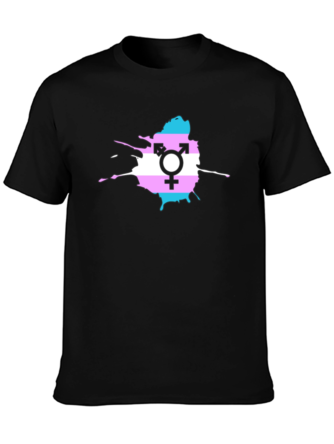 Transgender Pride Splatter T-Shirt