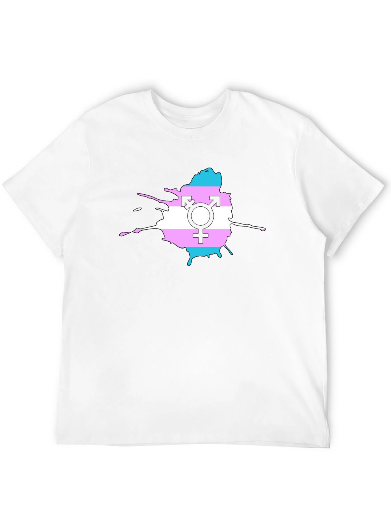 Transgender Pride Splatter T-Shirt