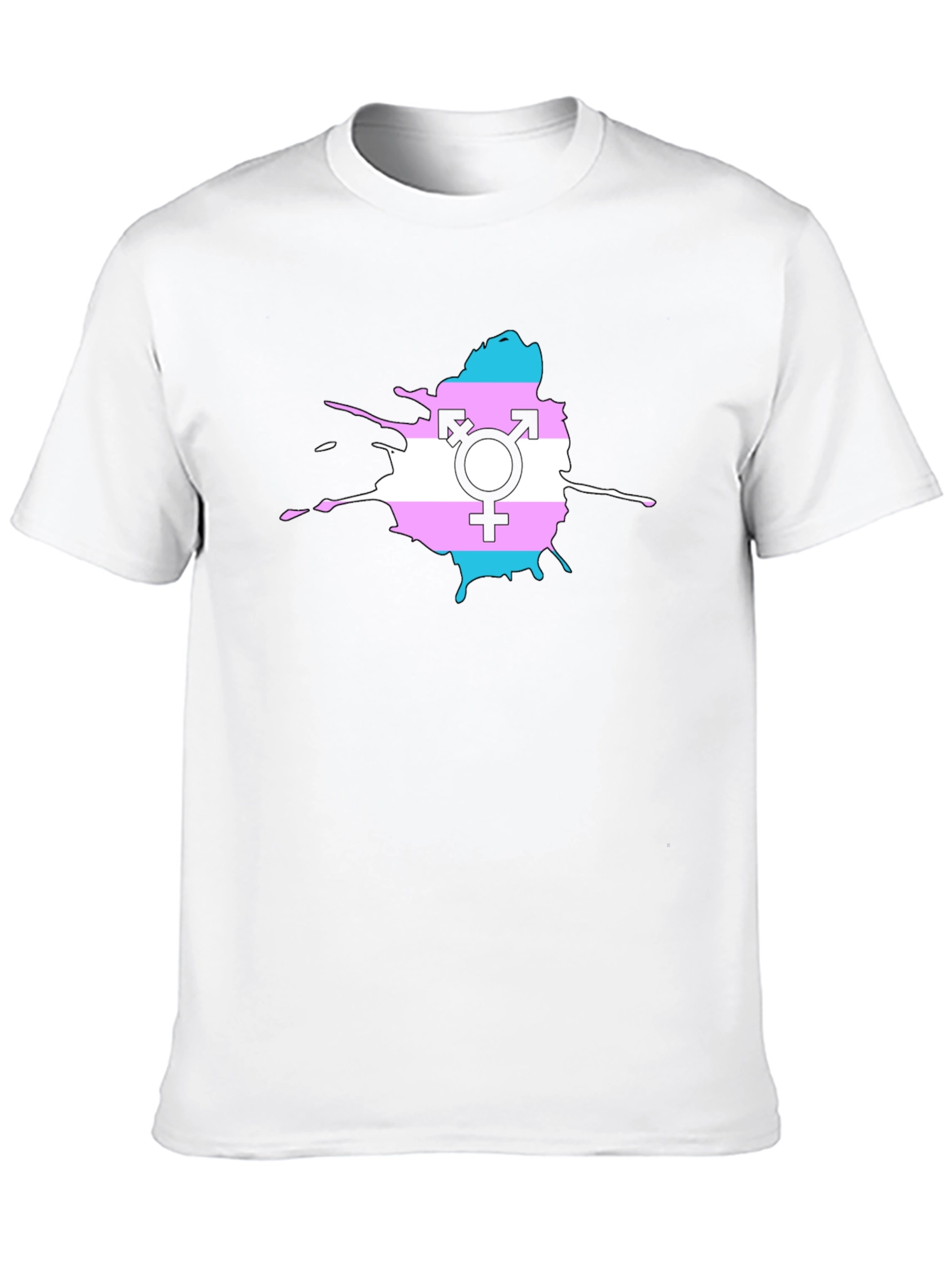 Transgender Pride Splatter T-Shirt