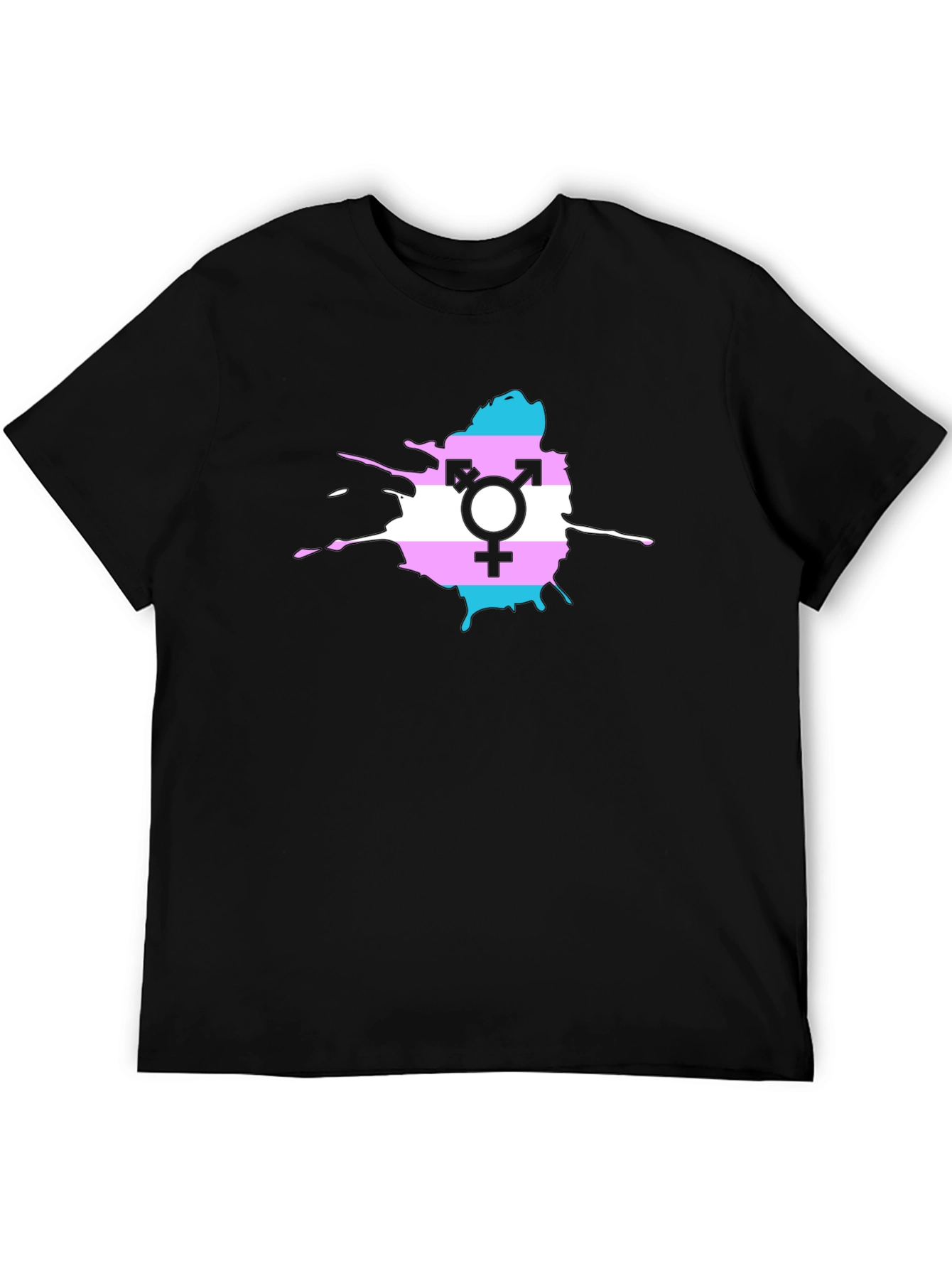 Transgender Pride Splatter T-Shirt