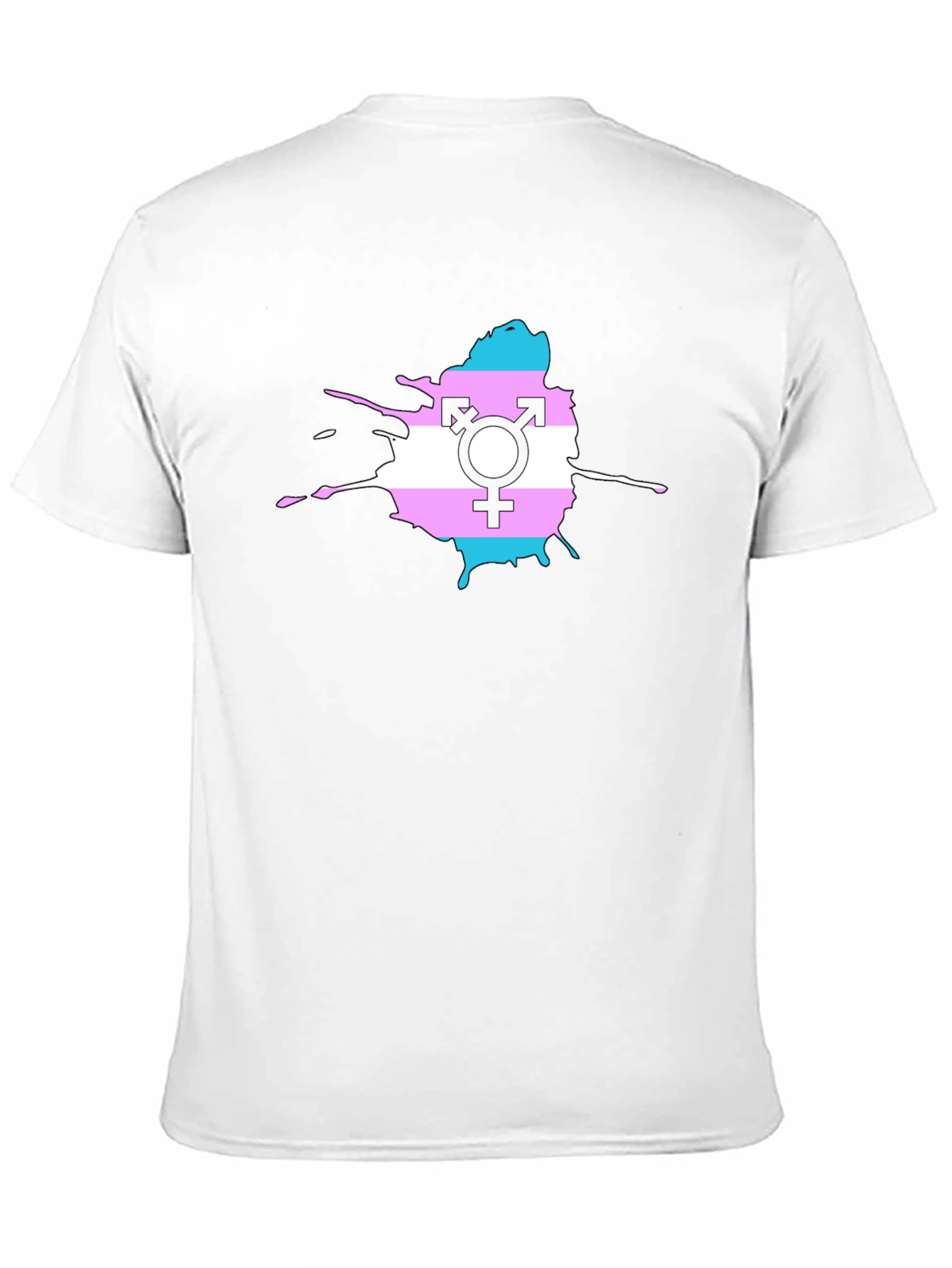 Transgender Pride Splatter T-Shirt