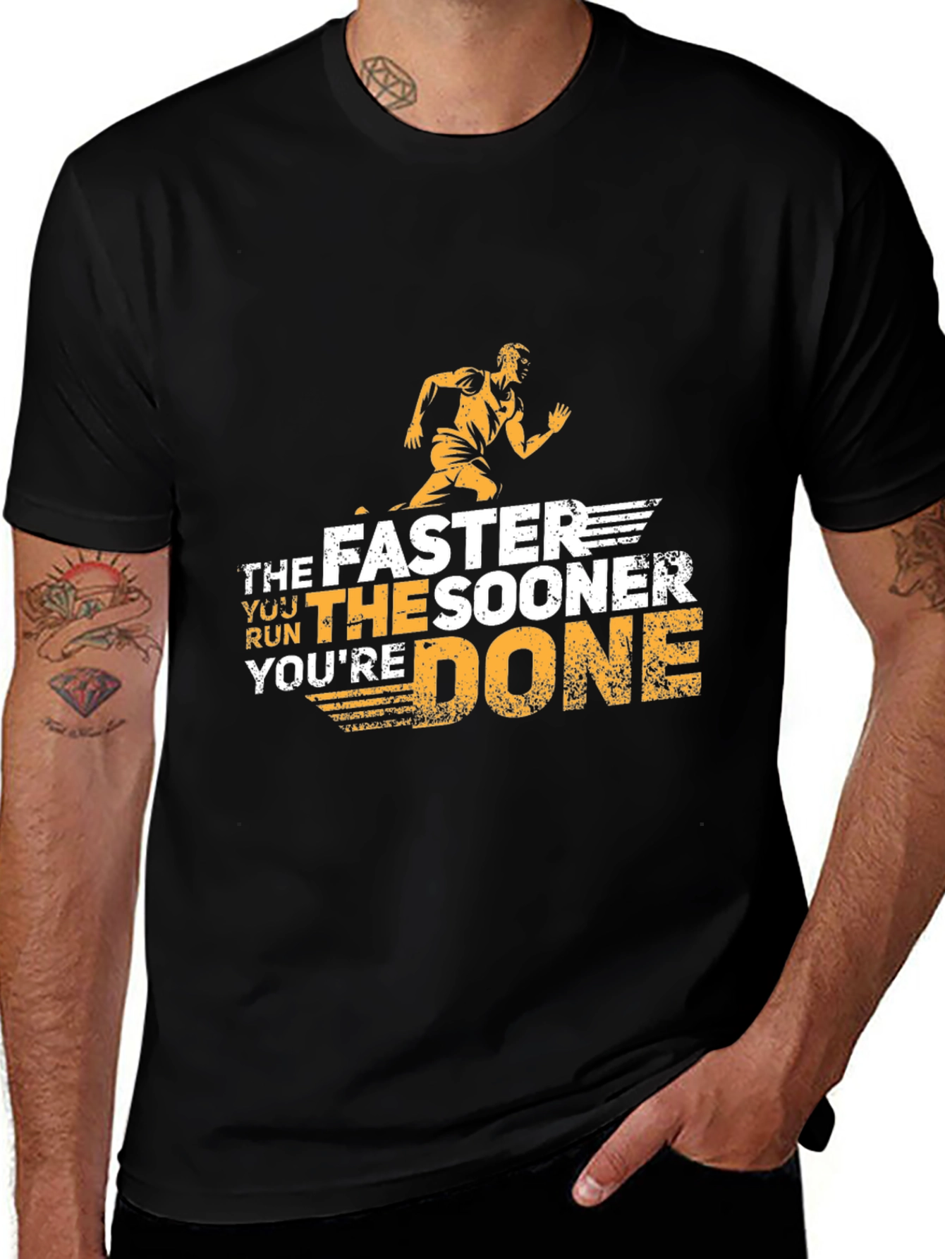 The Faster You Run Youre Done T-Shirt