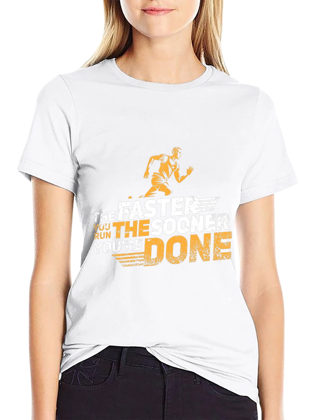 The Faster You Run Youre Done T-Shirt