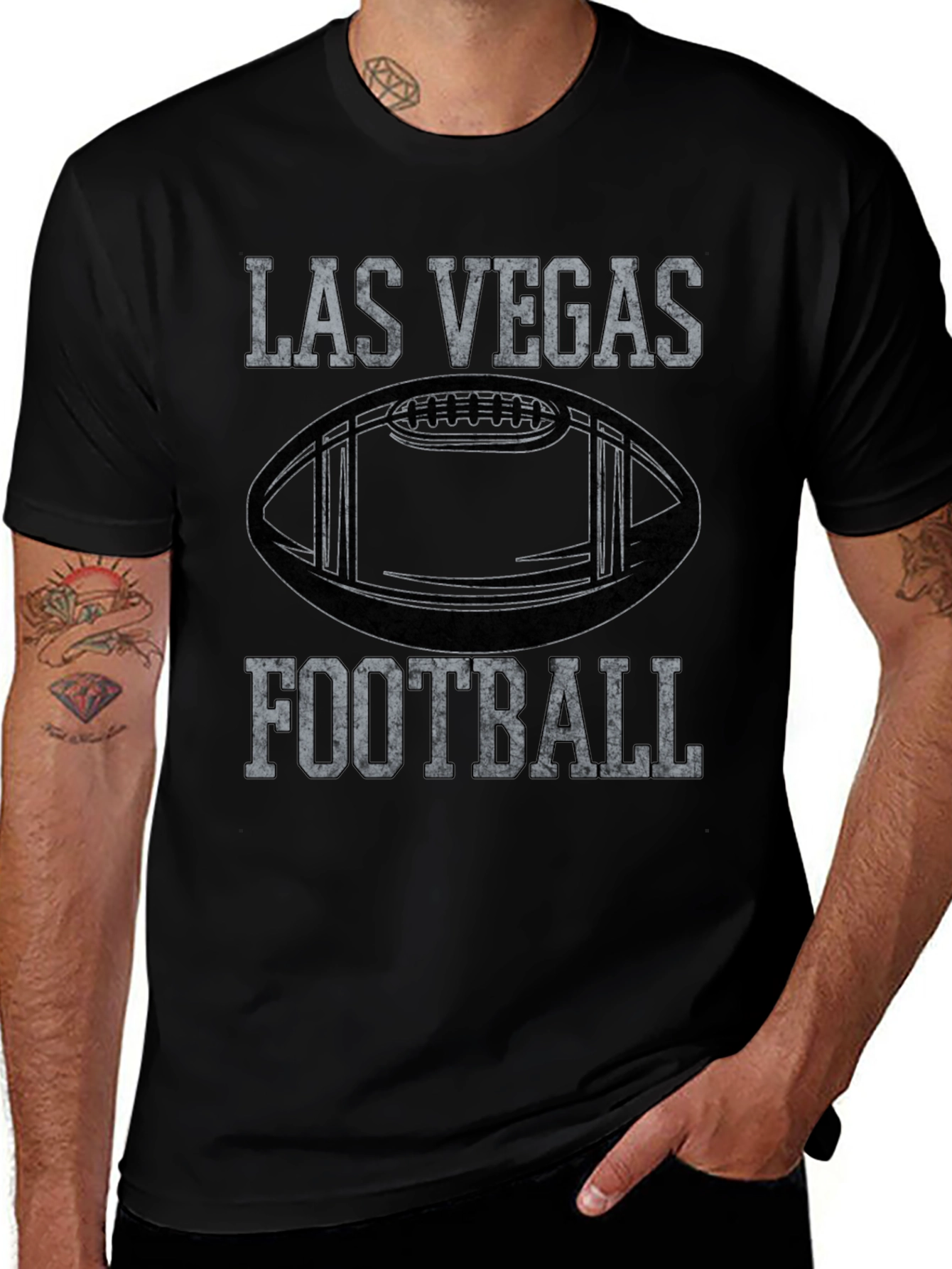 Las Vegas Football Graphic T-Shirt