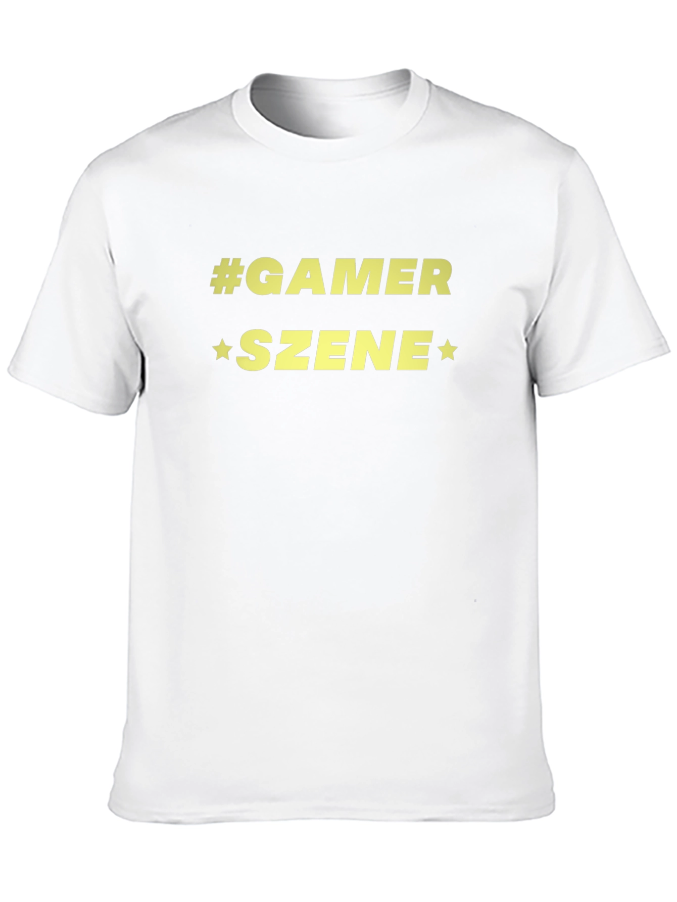 Gamer Szene Black T-Shirt - Gaming Apparel