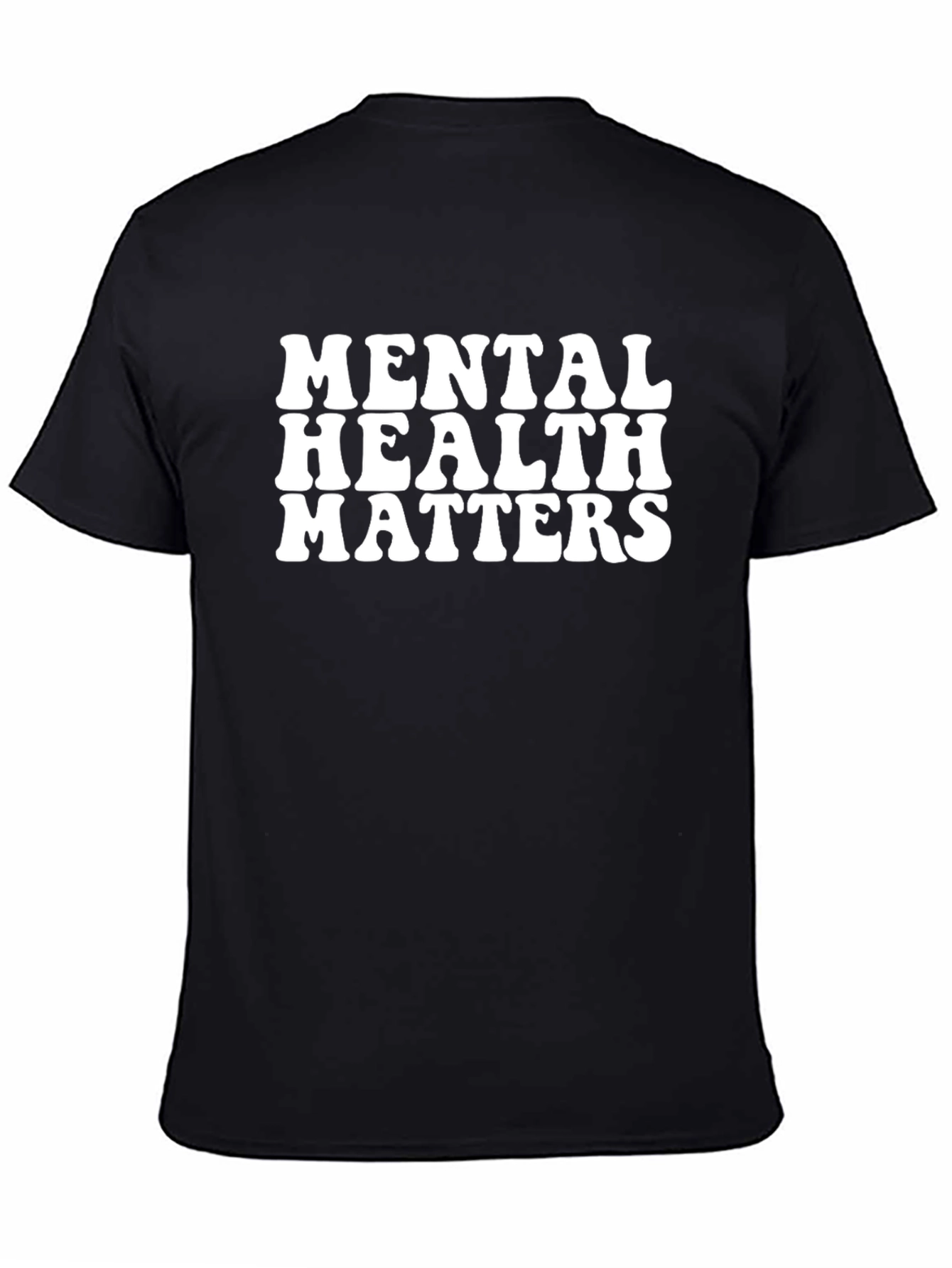 Mental Health Matters Graphic Tee - Black