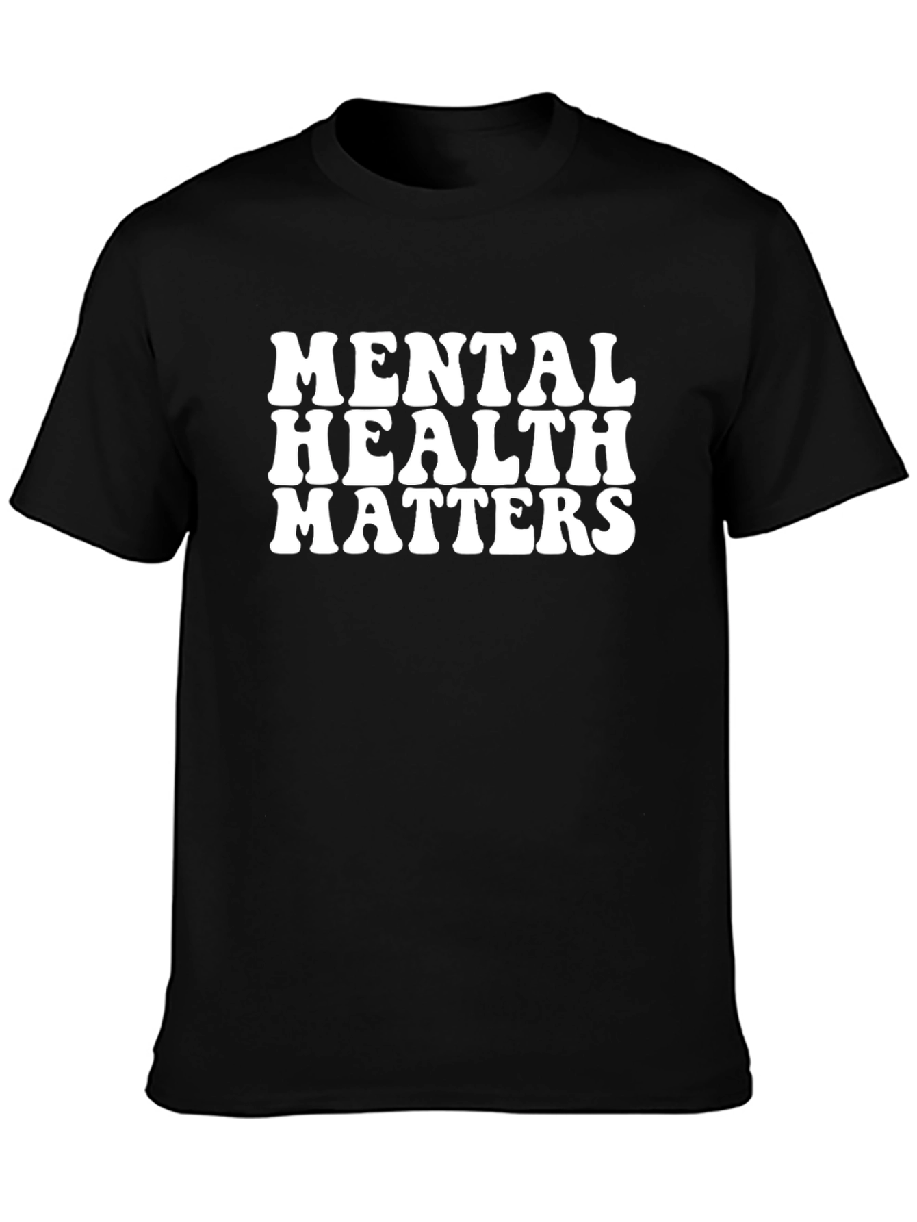 Mental Health Matters Graphic Tee - Black