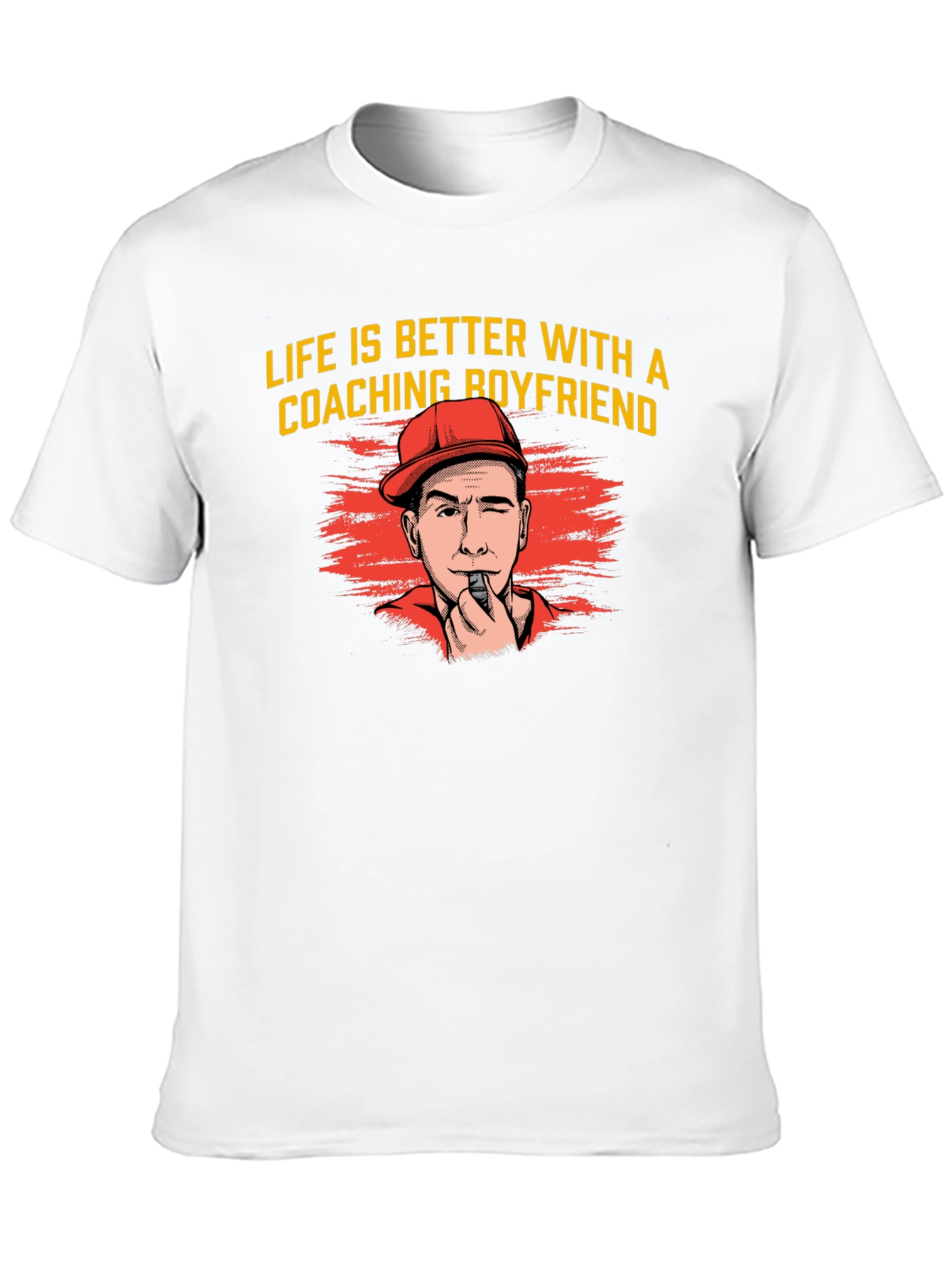 Coaching Boyfriend T-Shirt - Life Is Better