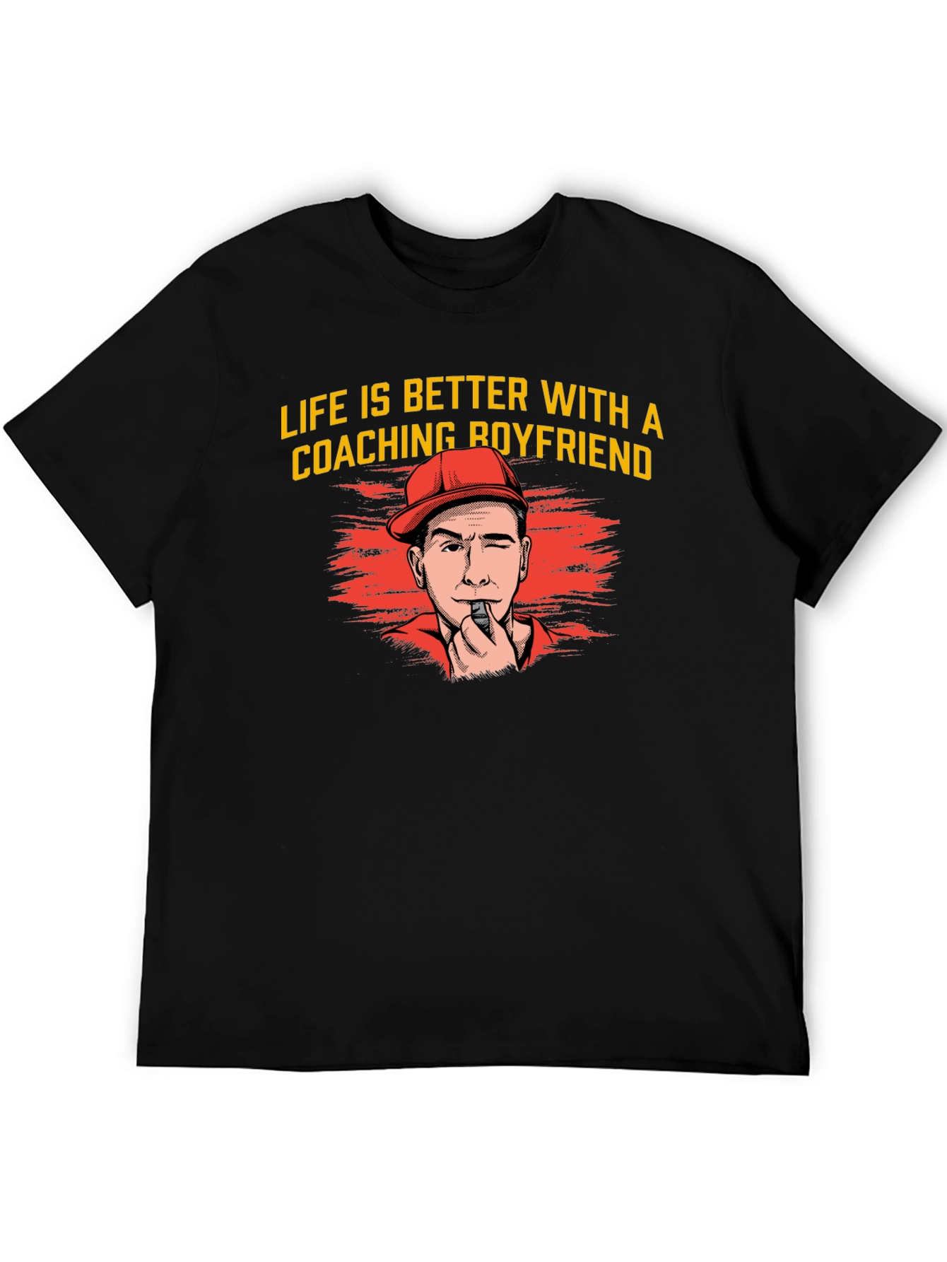Coaching Boyfriend T-Shirt - Life Is Better
