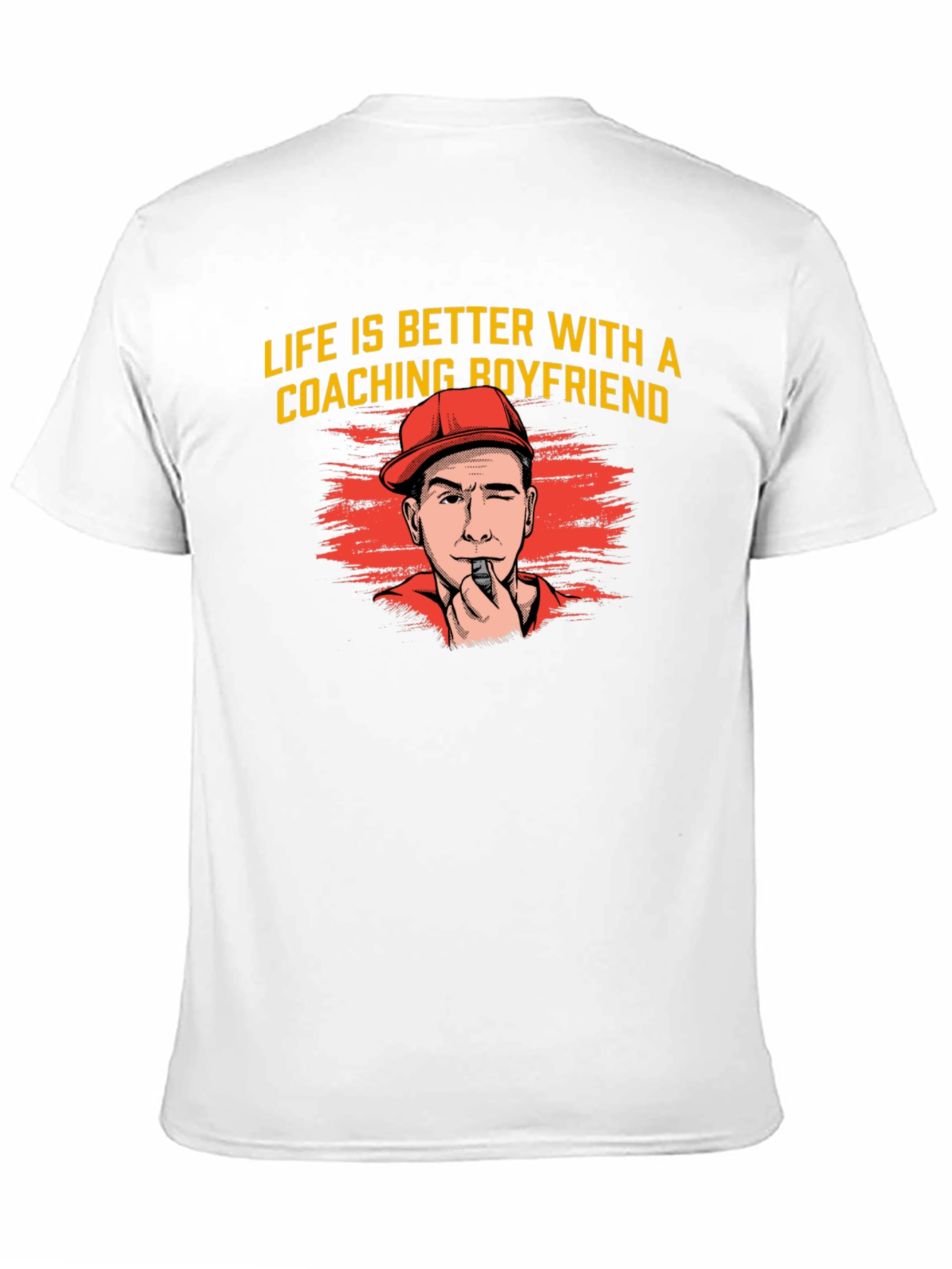 Coaching Boyfriend T-Shirt - Life Is Better