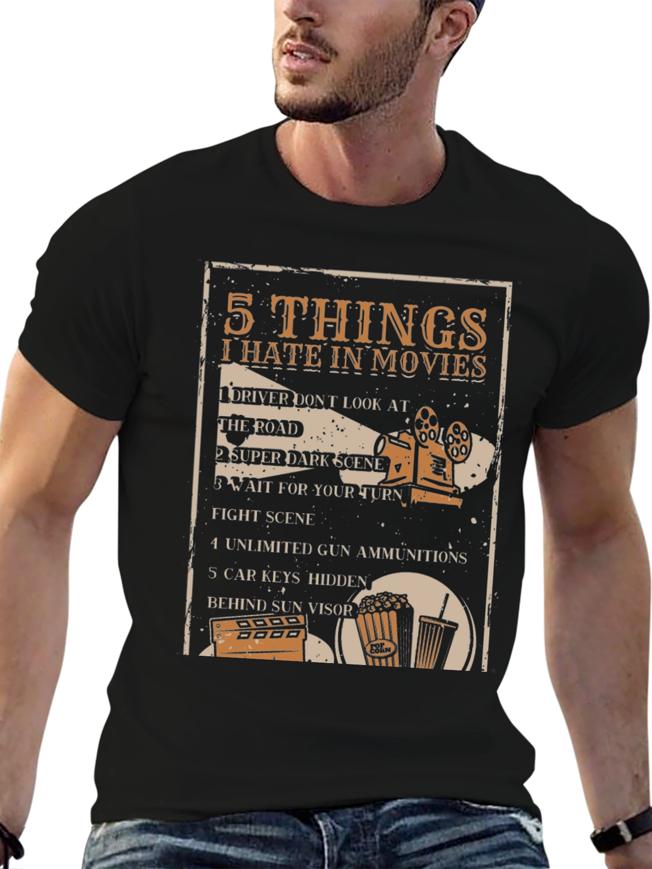 5 Things I Hate in Movies Graphic Tee