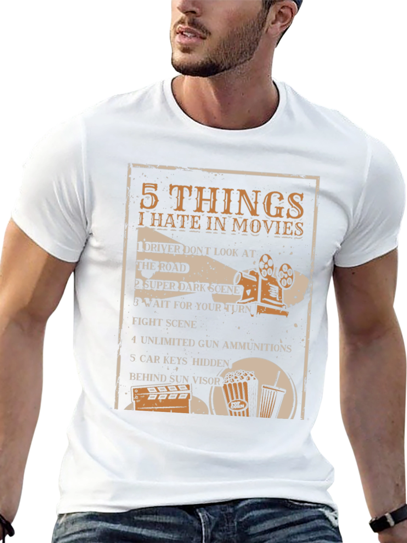 5 Things I Hate in Movies Graphic Tee