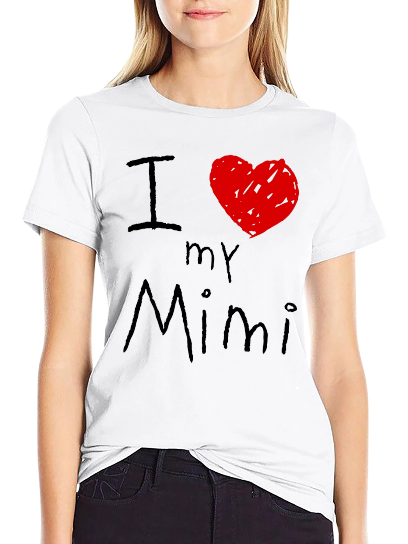 I Heart My Mimi - Novelty Graphic T-Shirt