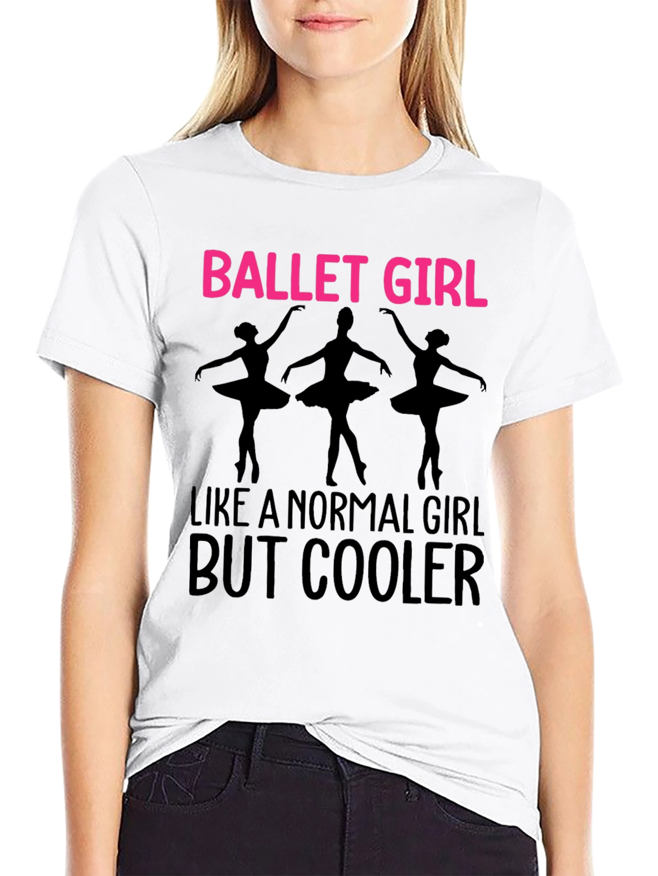Ballet Girl T-Shirt - Dance Lover Tee
