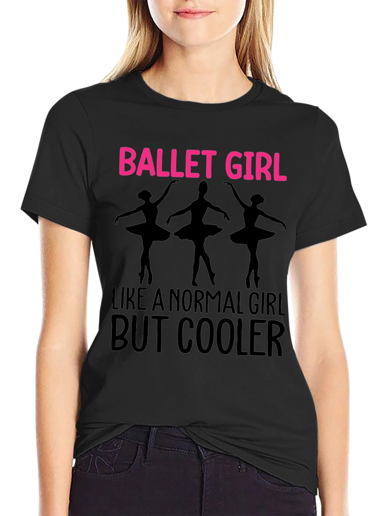 Ballet Girl T-Shirt - Dance Lover Tee
