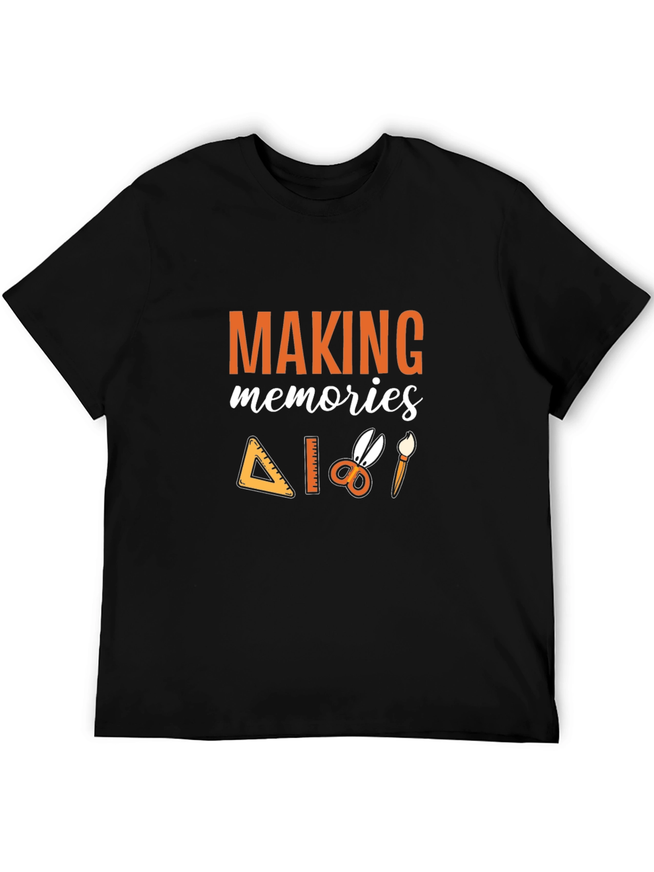 Making Memories Black Graphic T-Shirt