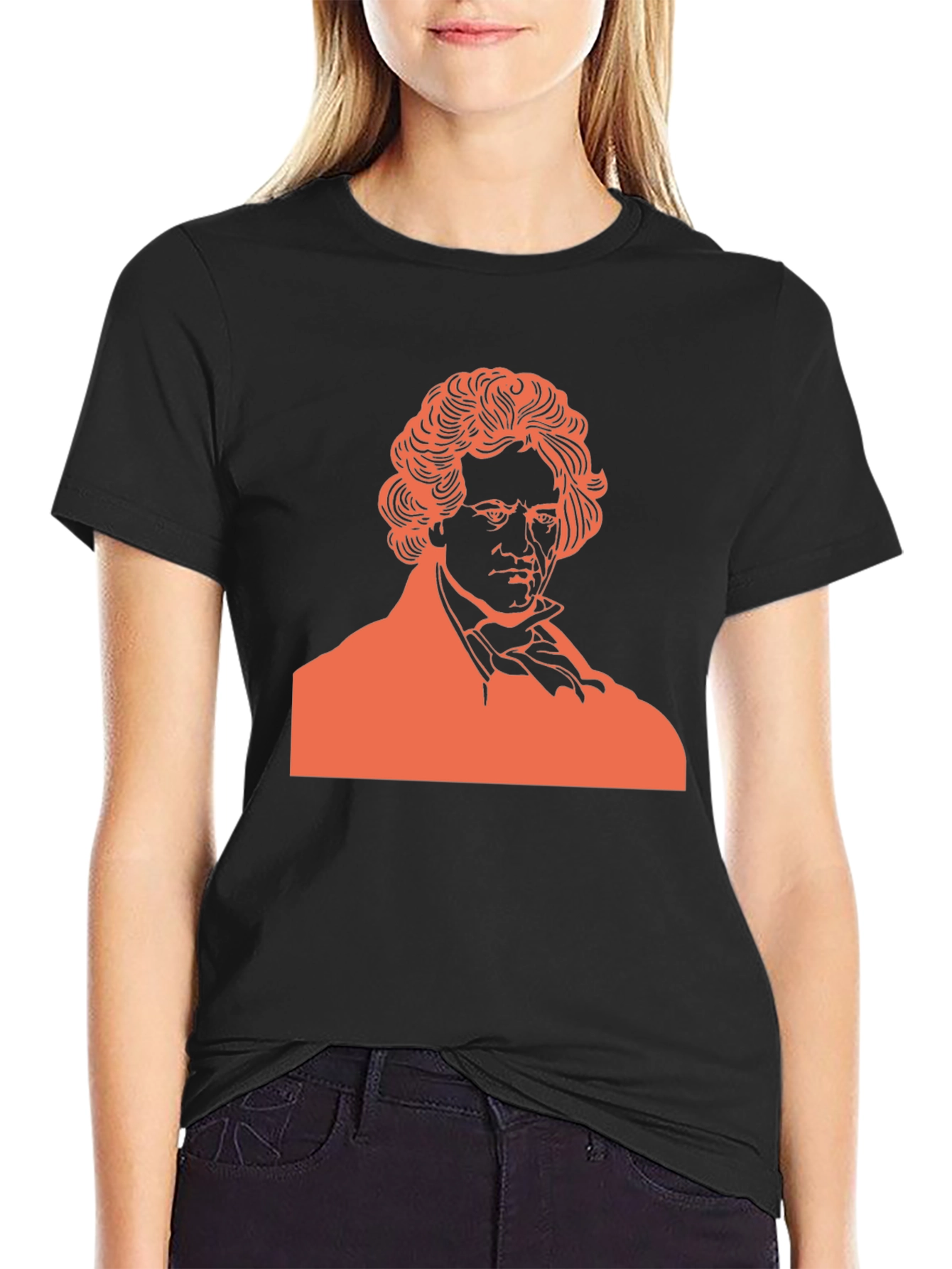 Beethoven Graphic Tee - Stylish Musician T-Shirt