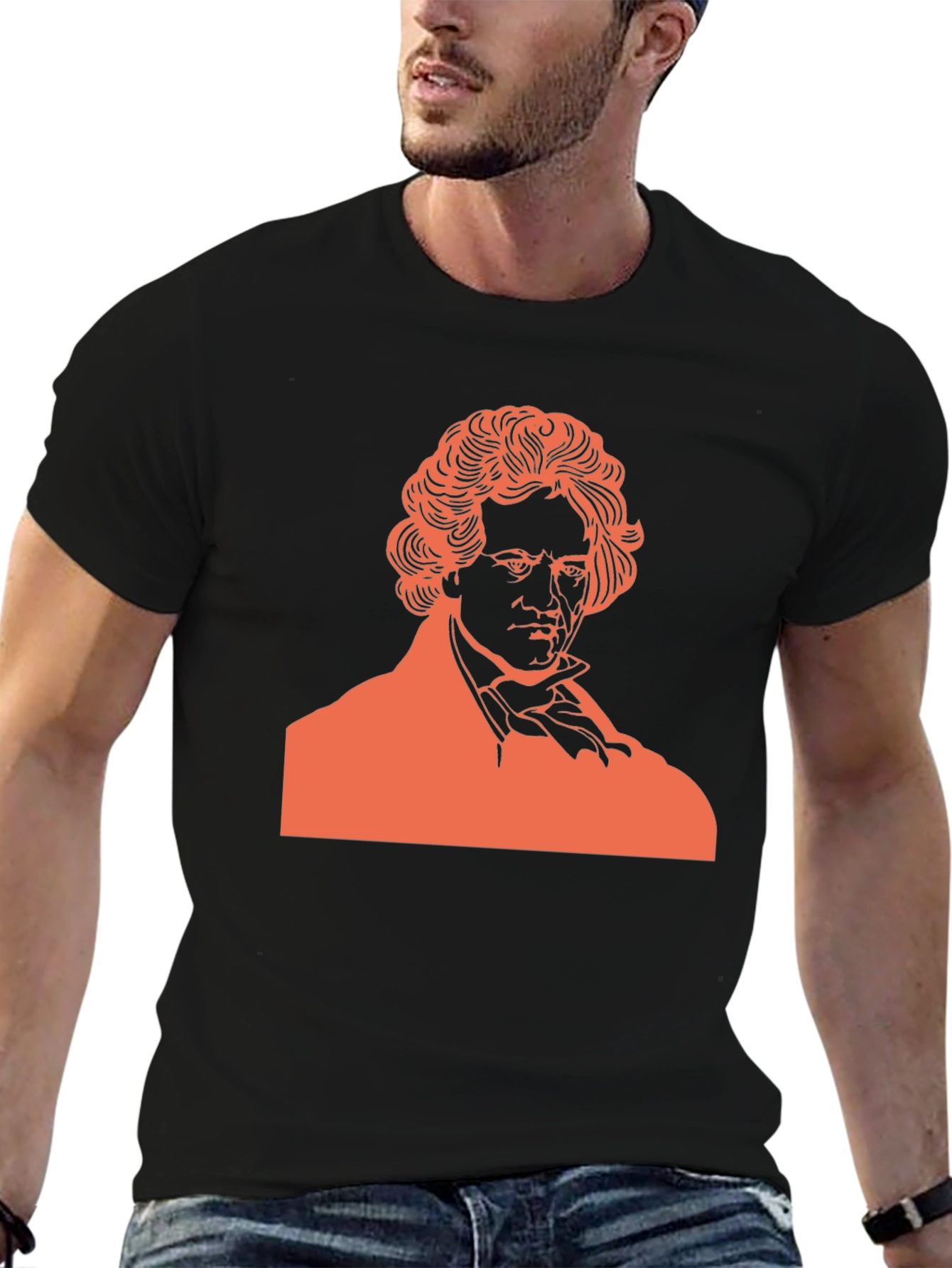 Beethoven Graphic Tee - Stylish Musician T-Shirt